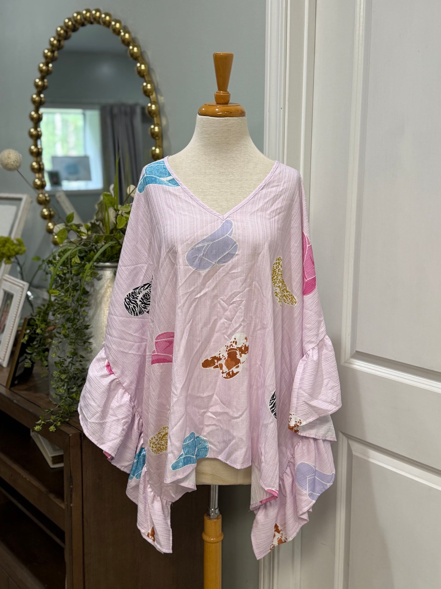 Womens Fantastic Fawn Blouse Size Large