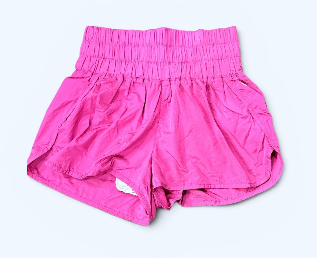 Womens Pink Free People Athletic Shorts Large EUC