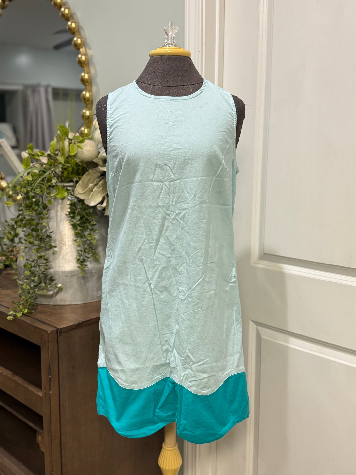 Womens Crown & Ivy Cotton Dress Size Small EUC