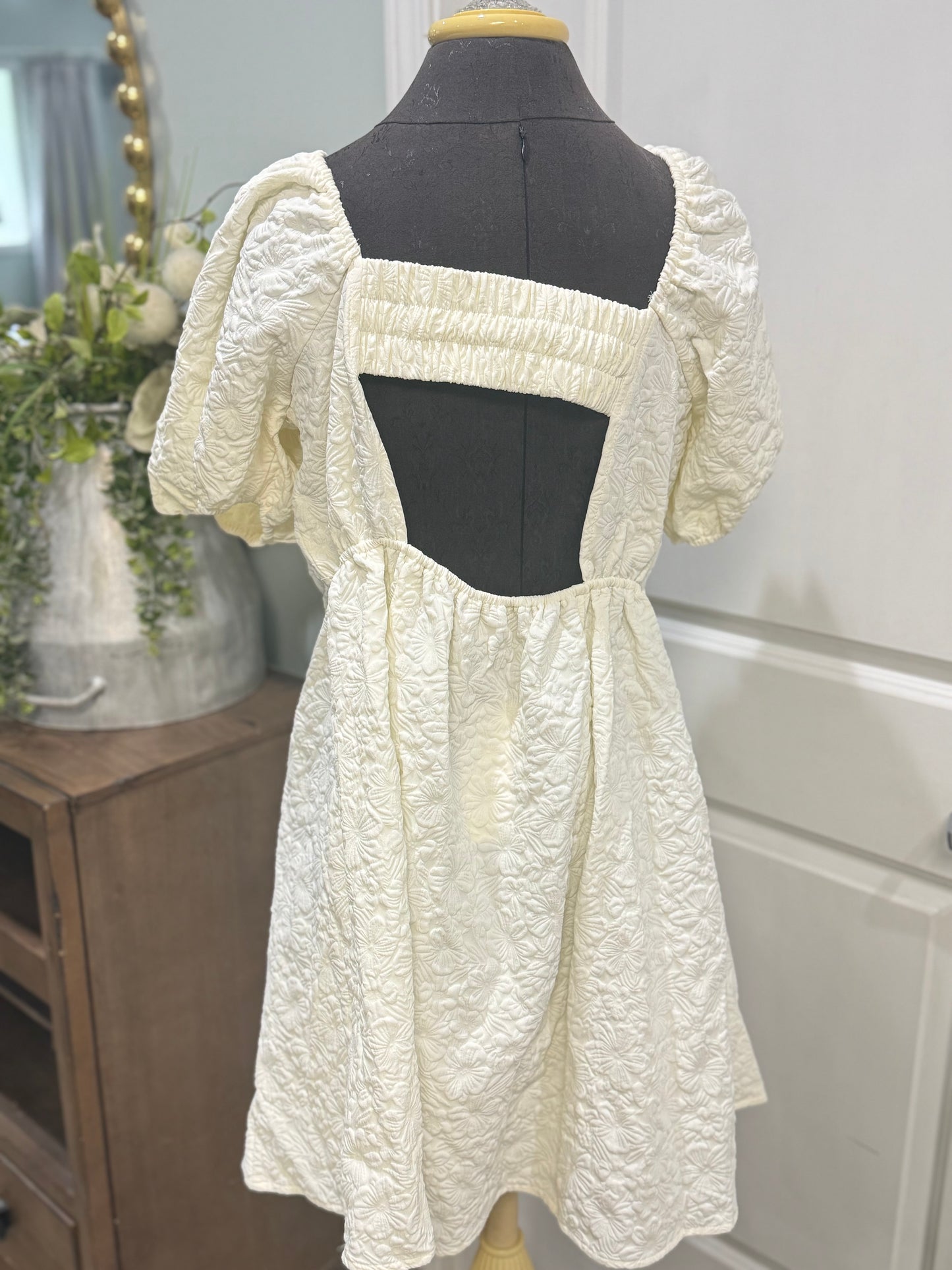 Womens One Loved Babe Smocked Dress 1XL NWT