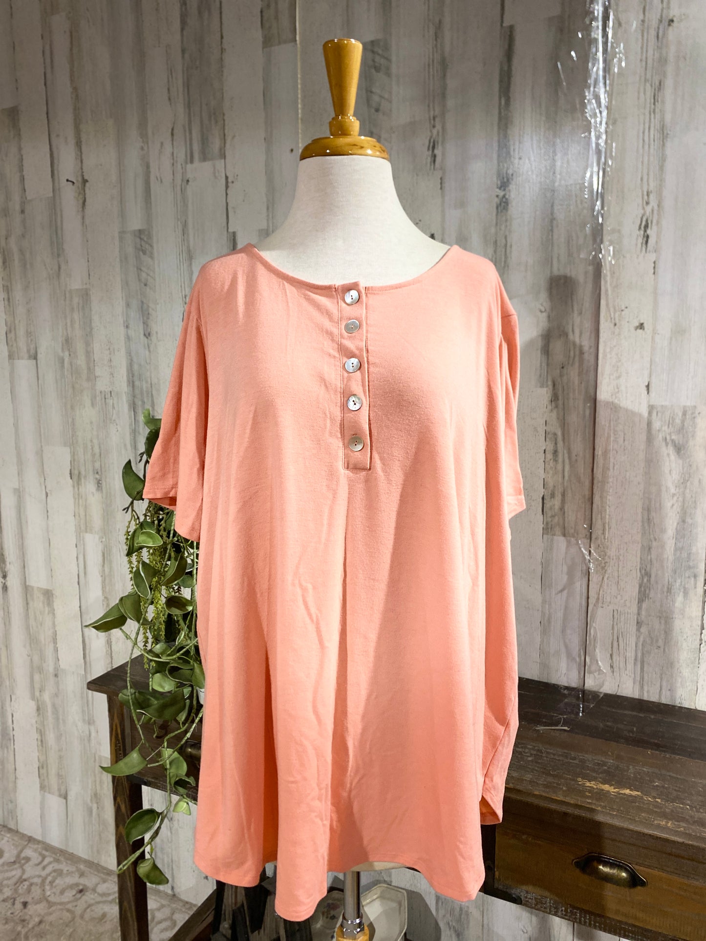 Womens Zenana Top Sz 3X