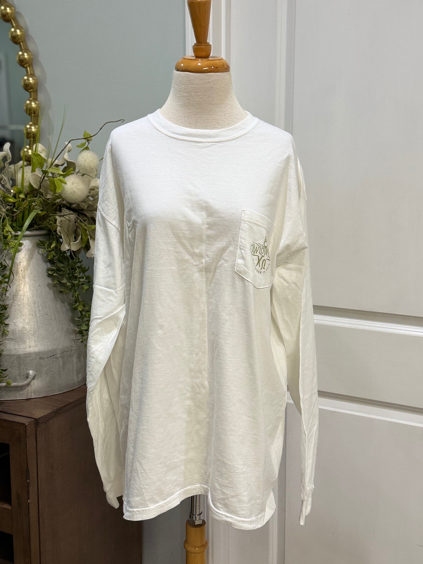 Womens Comfort Color Long Sleeve Tee Size Large