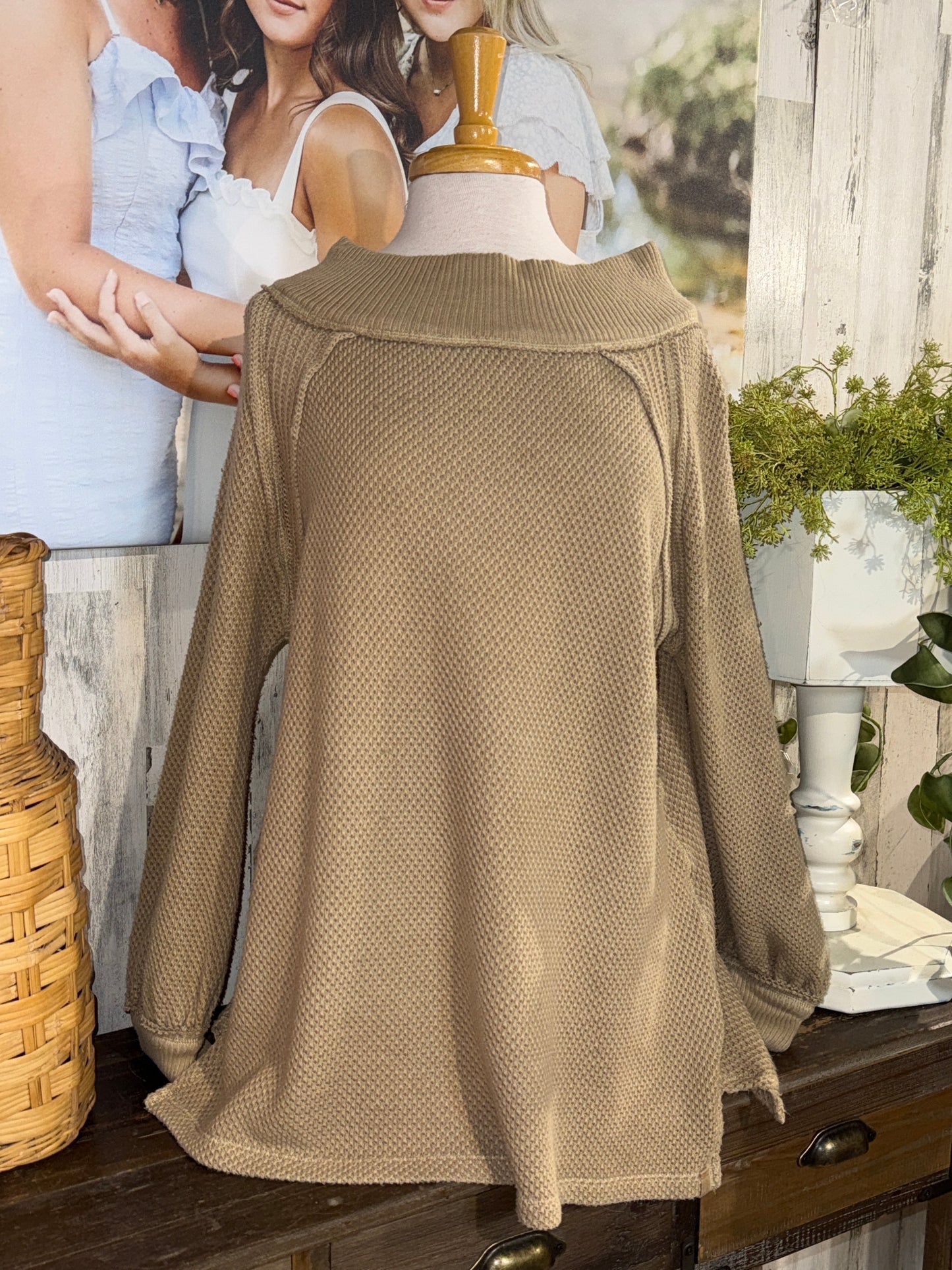 Womens Free People Sweater Small OVERSIZED