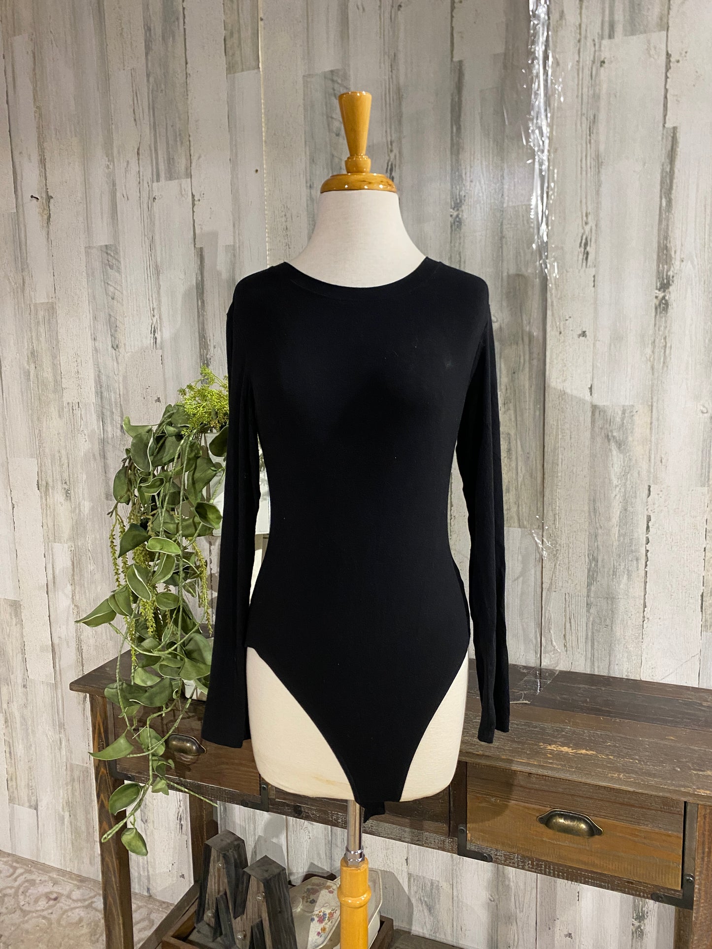 Womens Longsleeve Knit Bodysuit Various Colors Sz Large