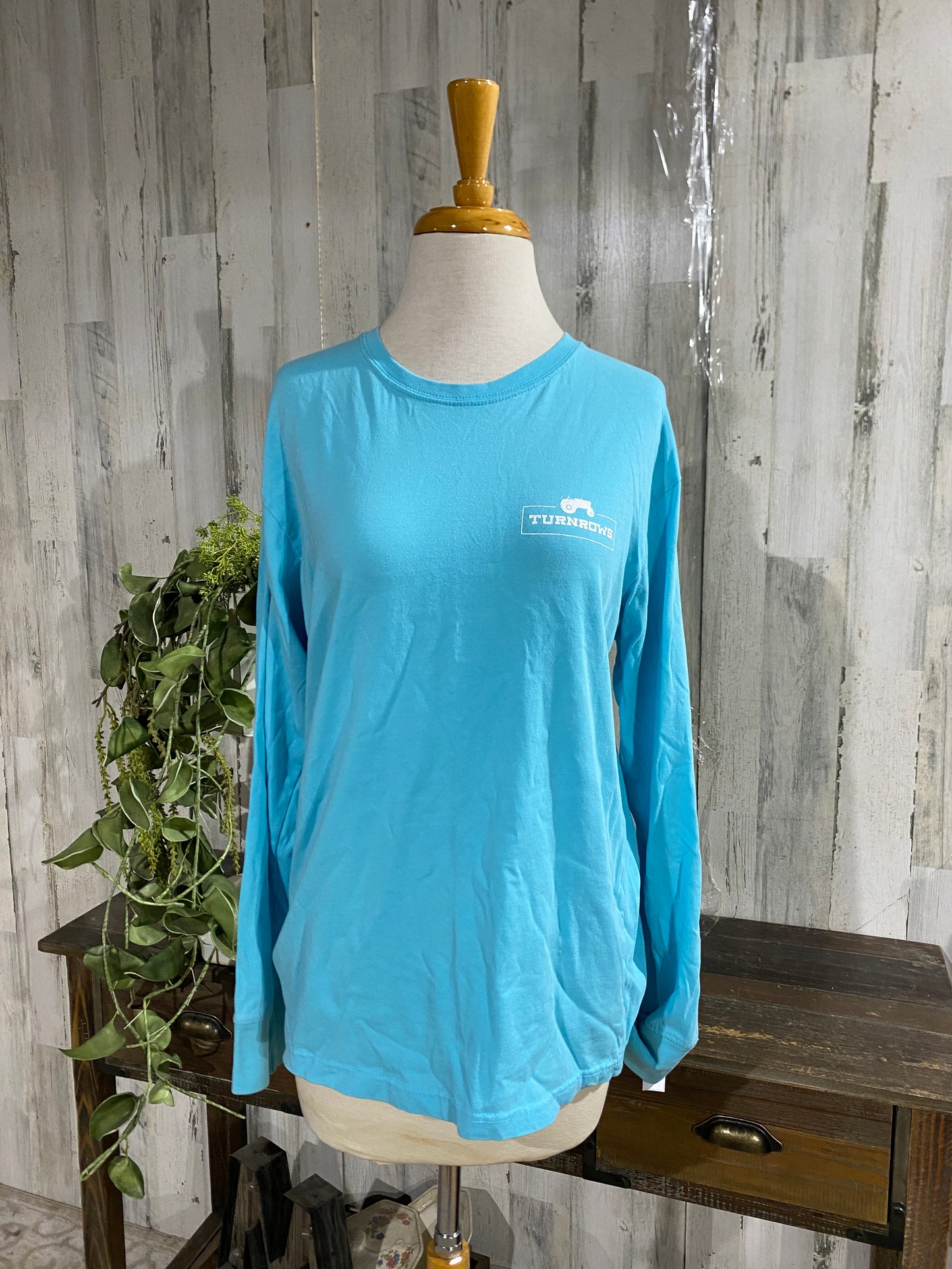 Womens Turnrows Tshirt Sz Small