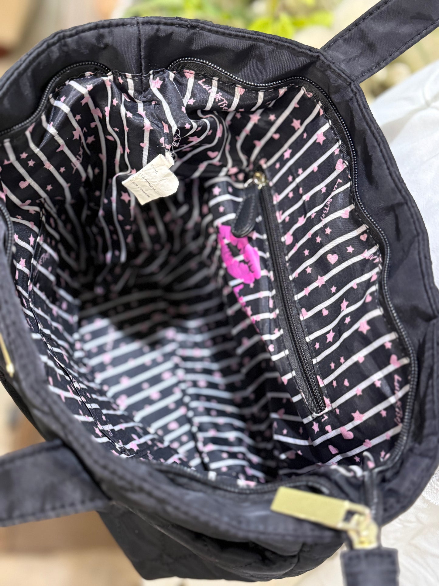 Betsey Johnson Quilted Handbag
