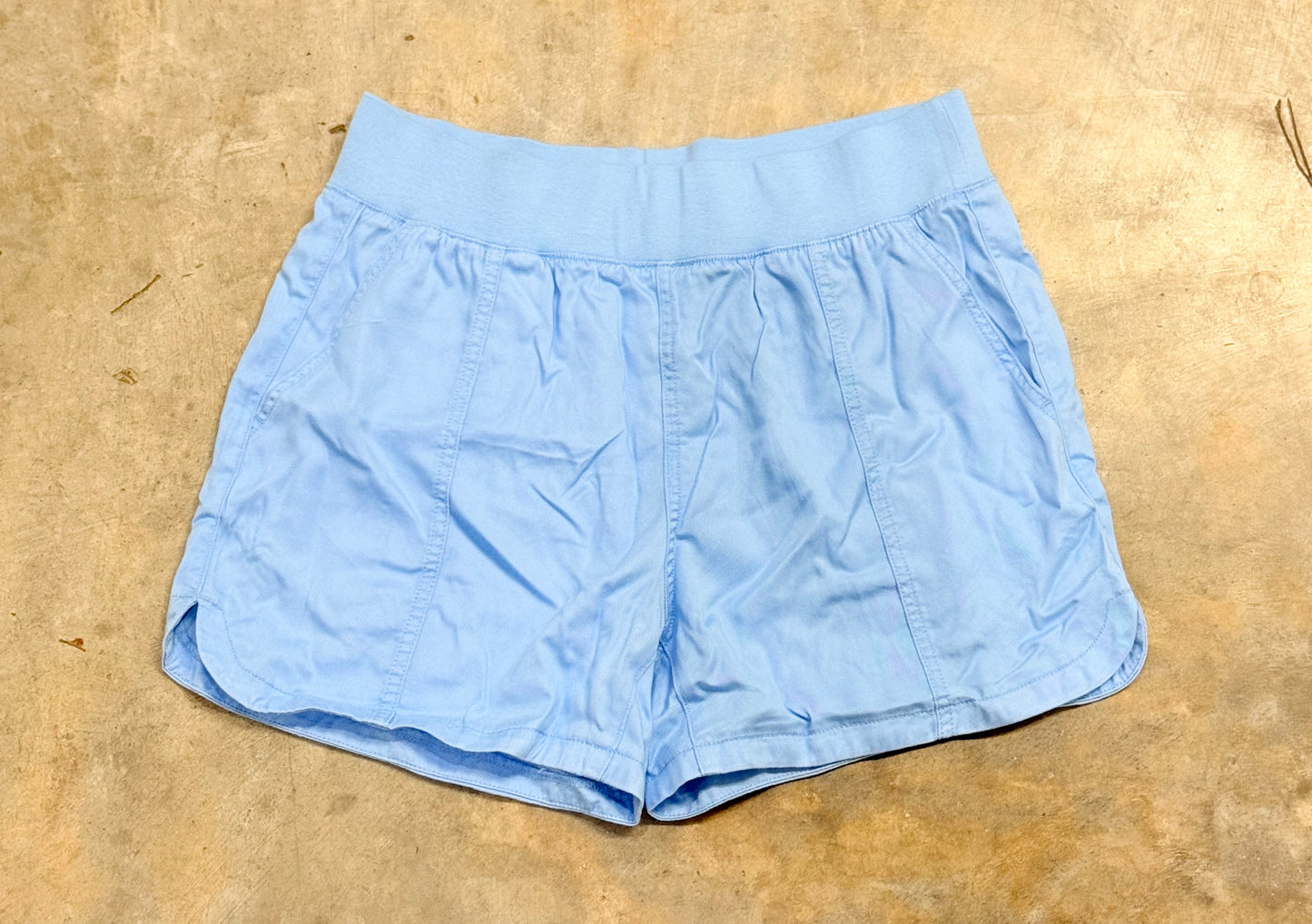 Womens Members Mark Athletic Short Large EUC