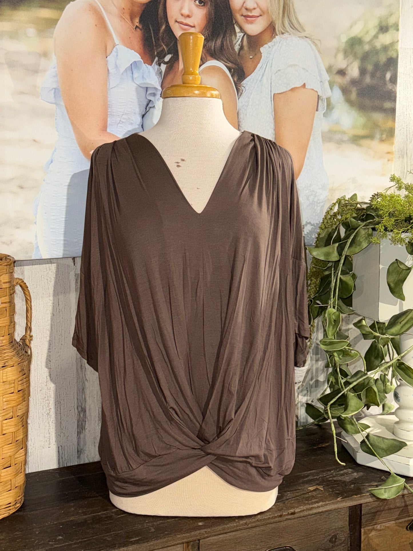 Womens Umgee Blouse Large NWT