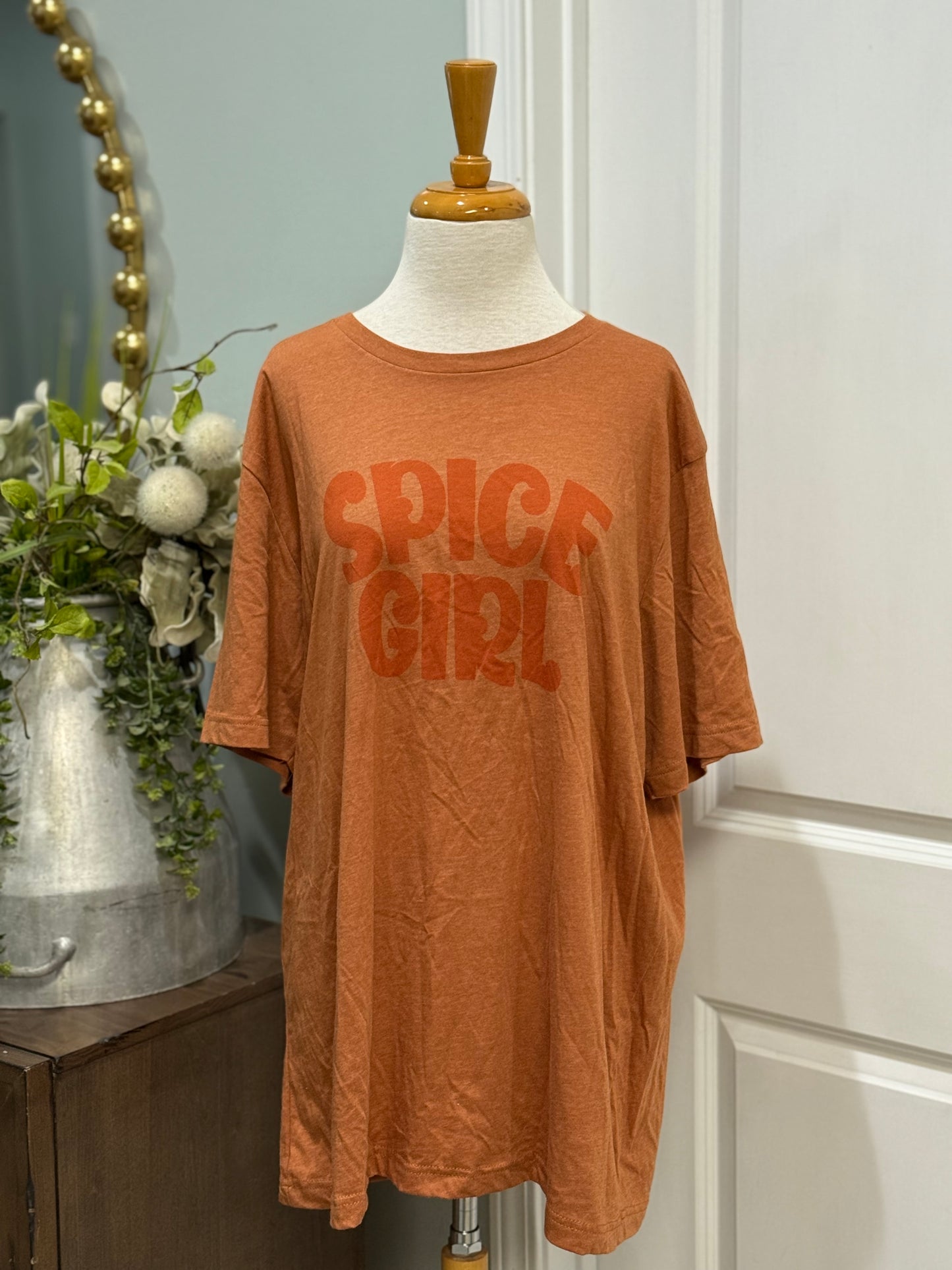 Womens Spice Girl Canvas Tee Size 2XL NWT