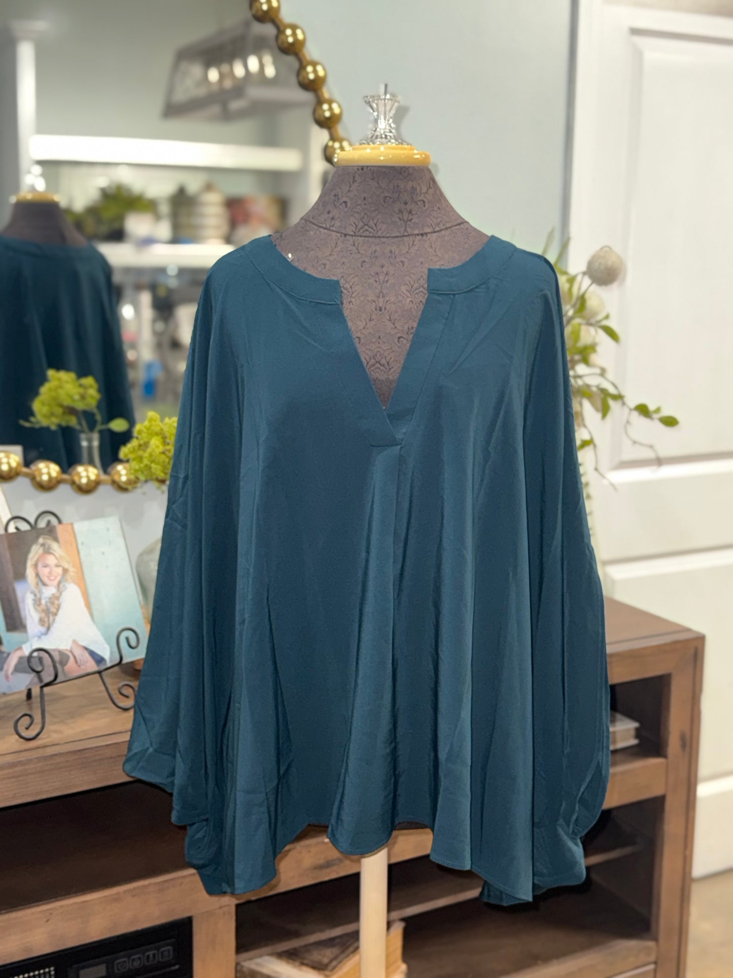 Womens Andree Blouse Plus Sizes NWT