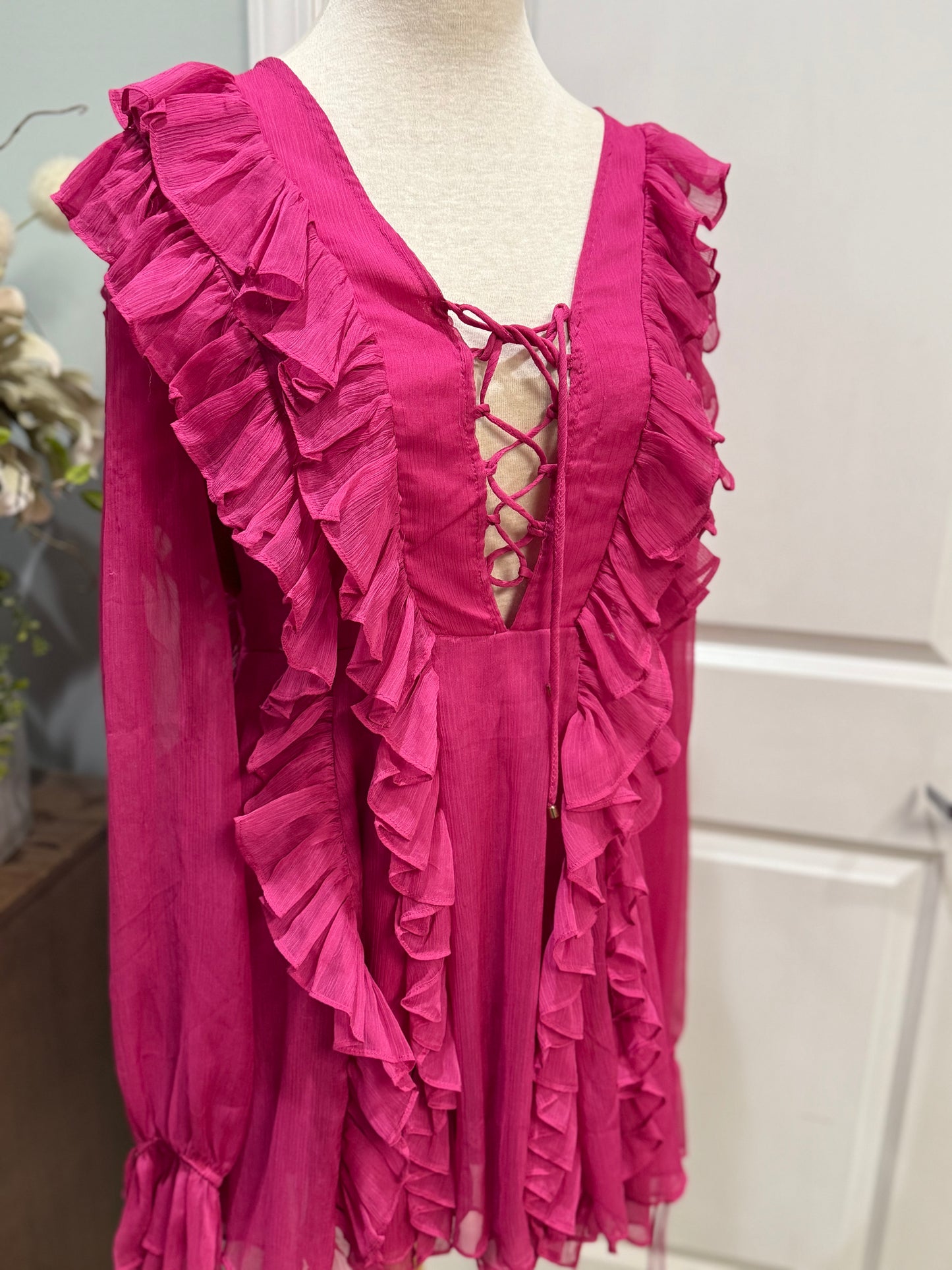 Womens Endless Rose Dress Size Large