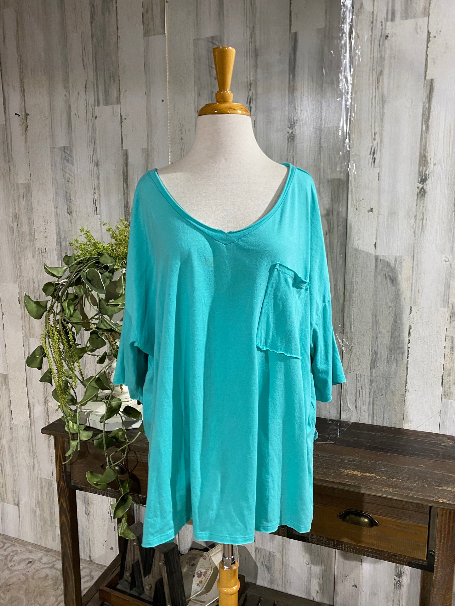 Womens Zenana Top Sz 3X