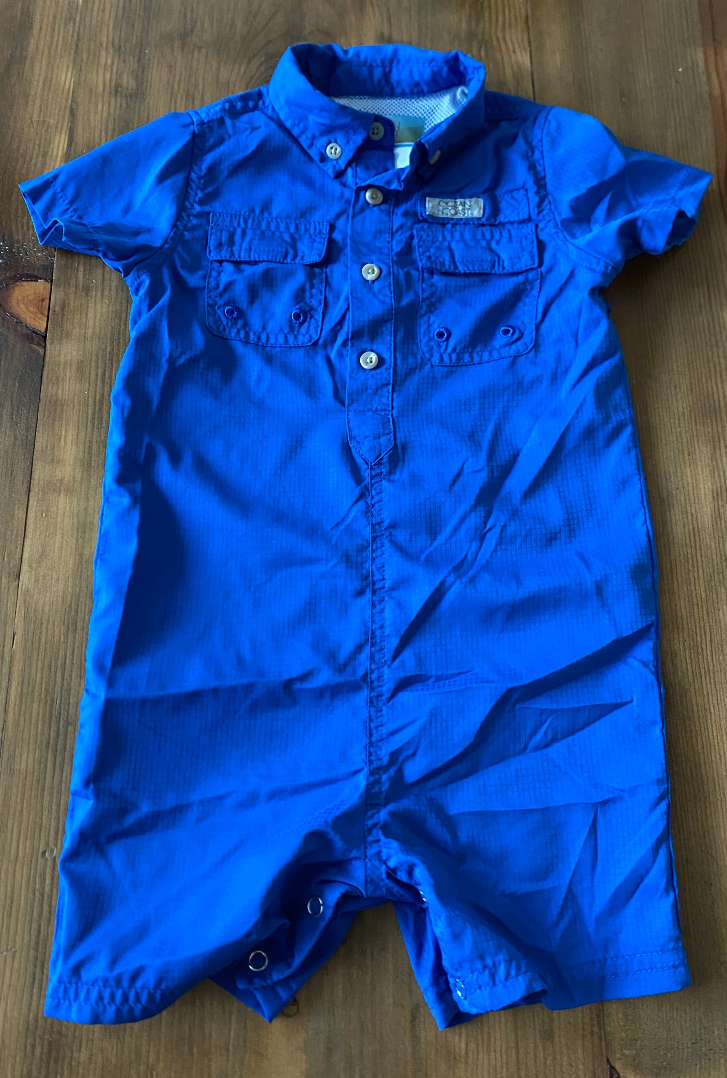 Boys Ocean Coast Onesie Sz 24 mth