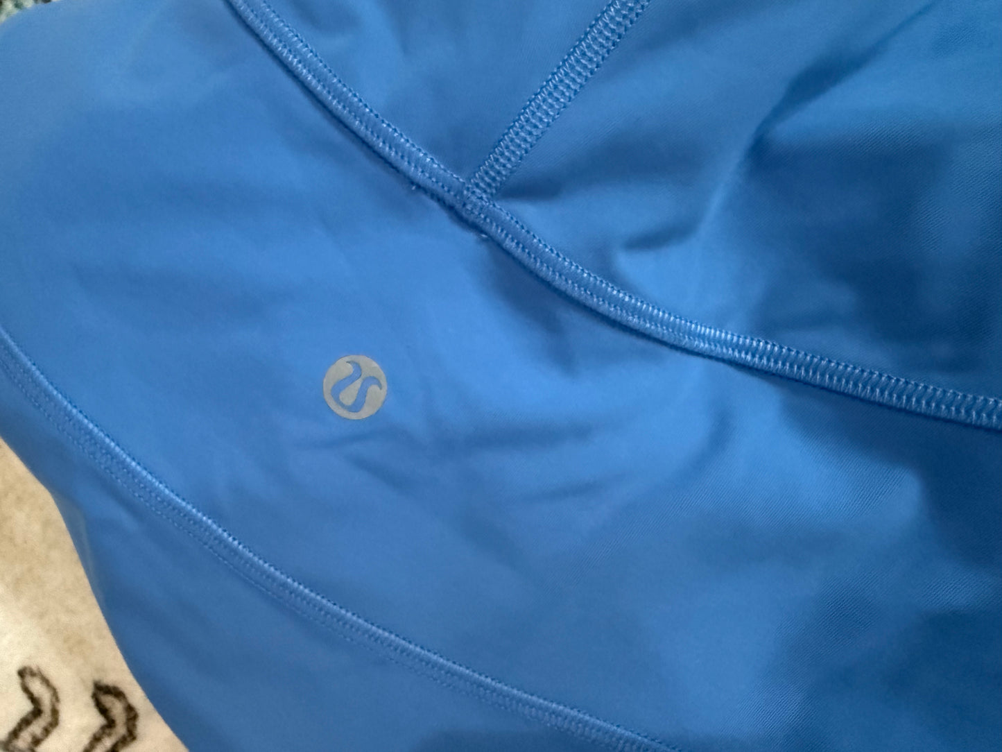 Womens Blue Lululemon Leggings Size 20