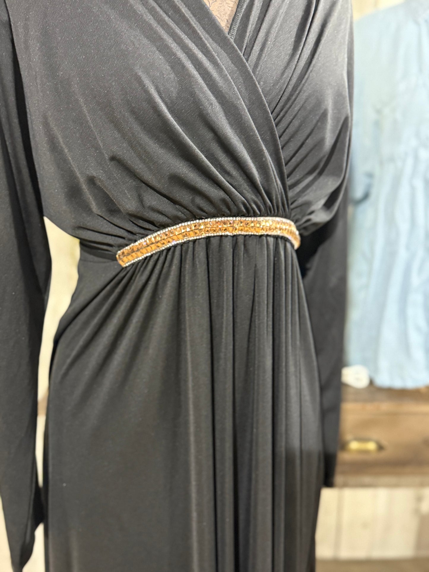 Womens Black Semi-Formal Dress Size 2X
