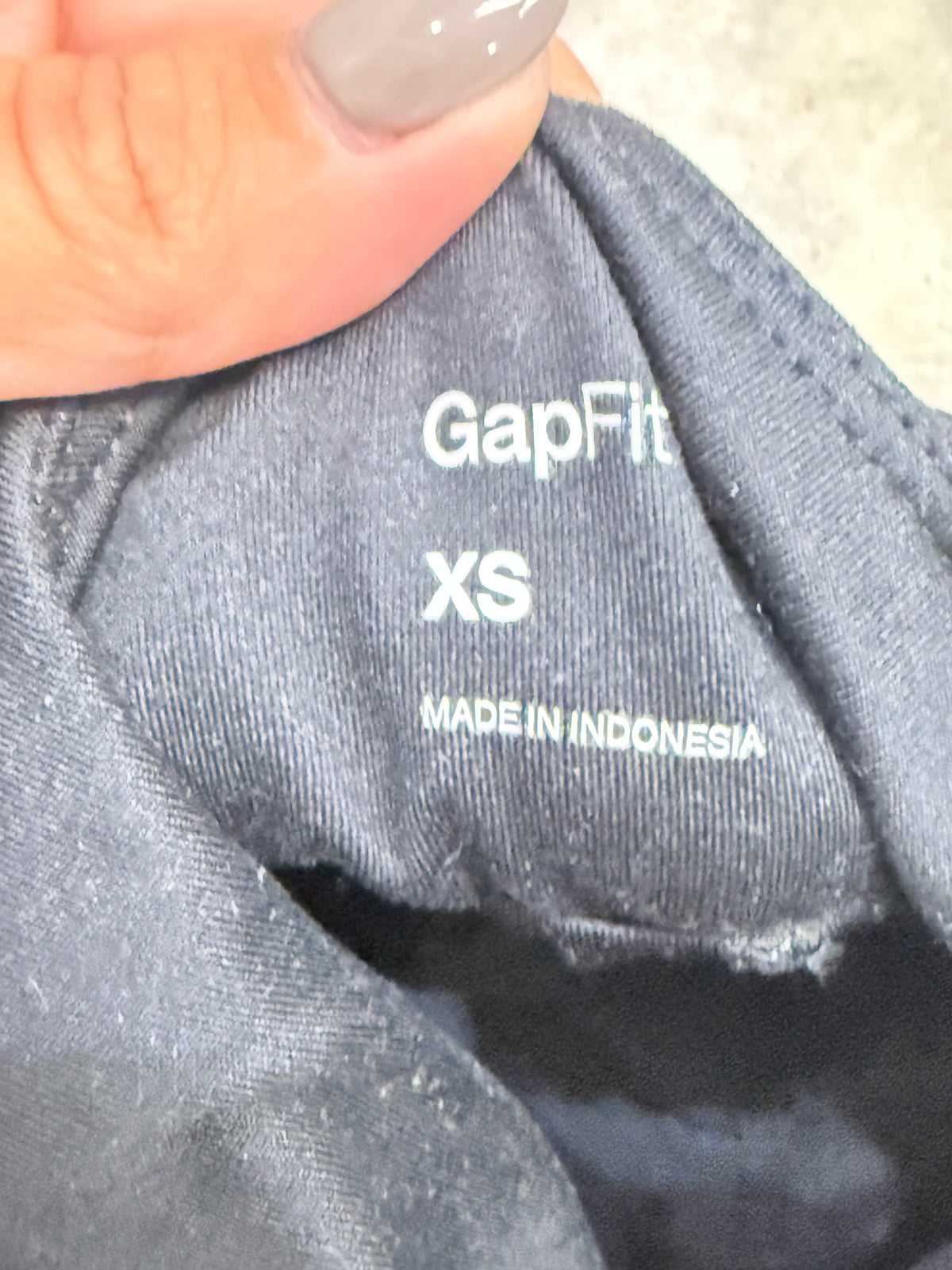 Womens Black Gap Athletic Dress XS EUC