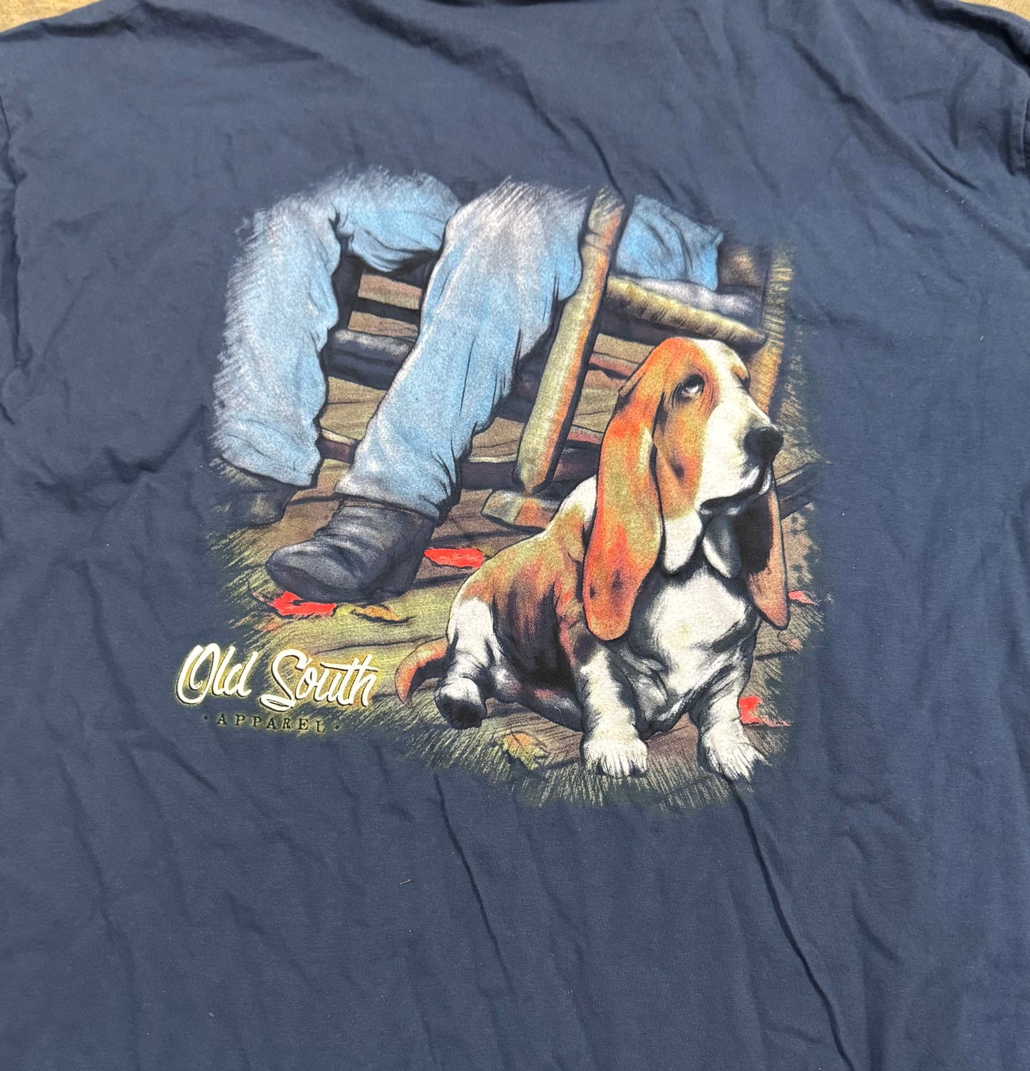 Mens Old South Apparel Long Sleeve Tshirt Size Large