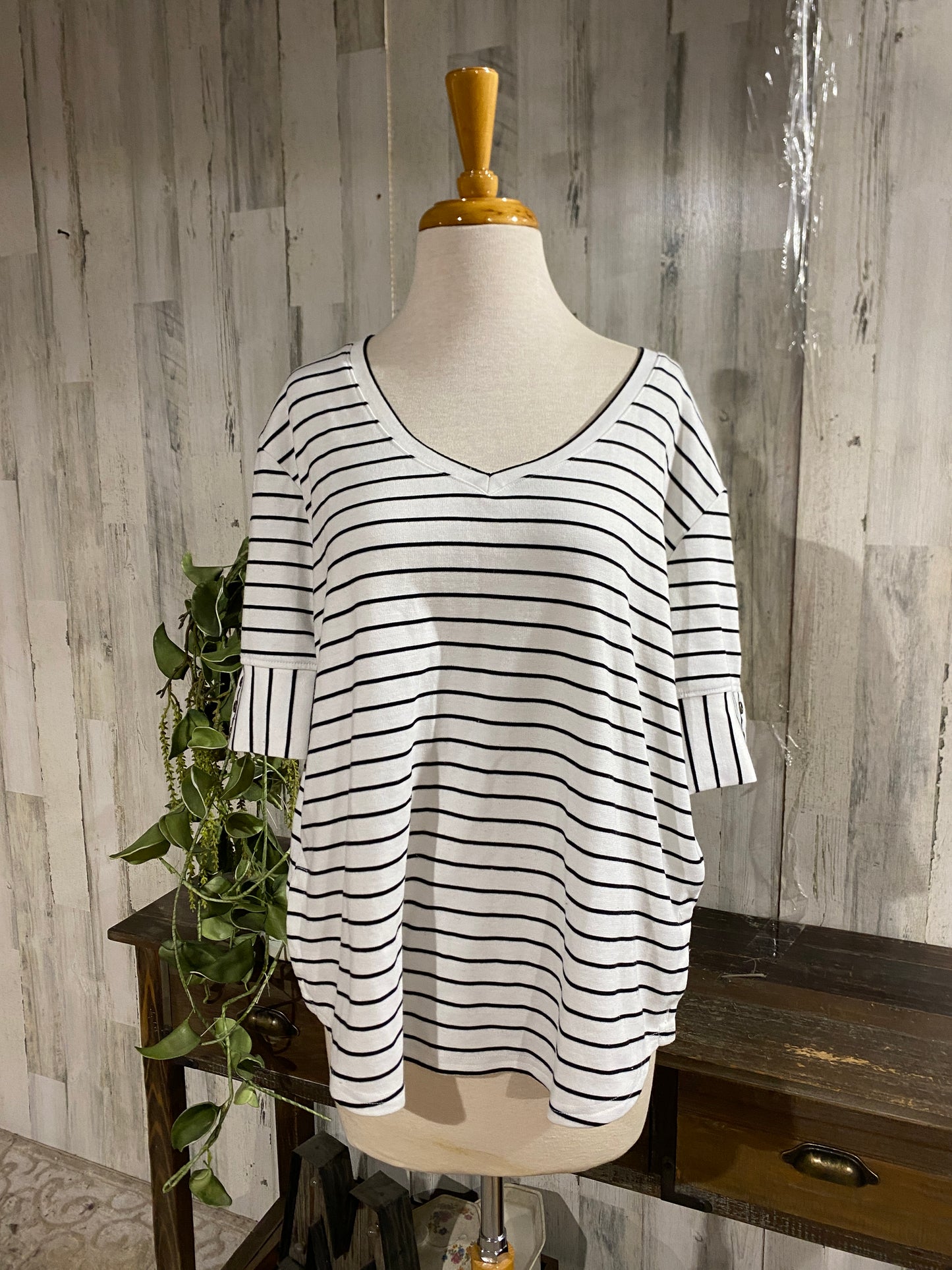 Womens Jane & Delancey Top Sz Large