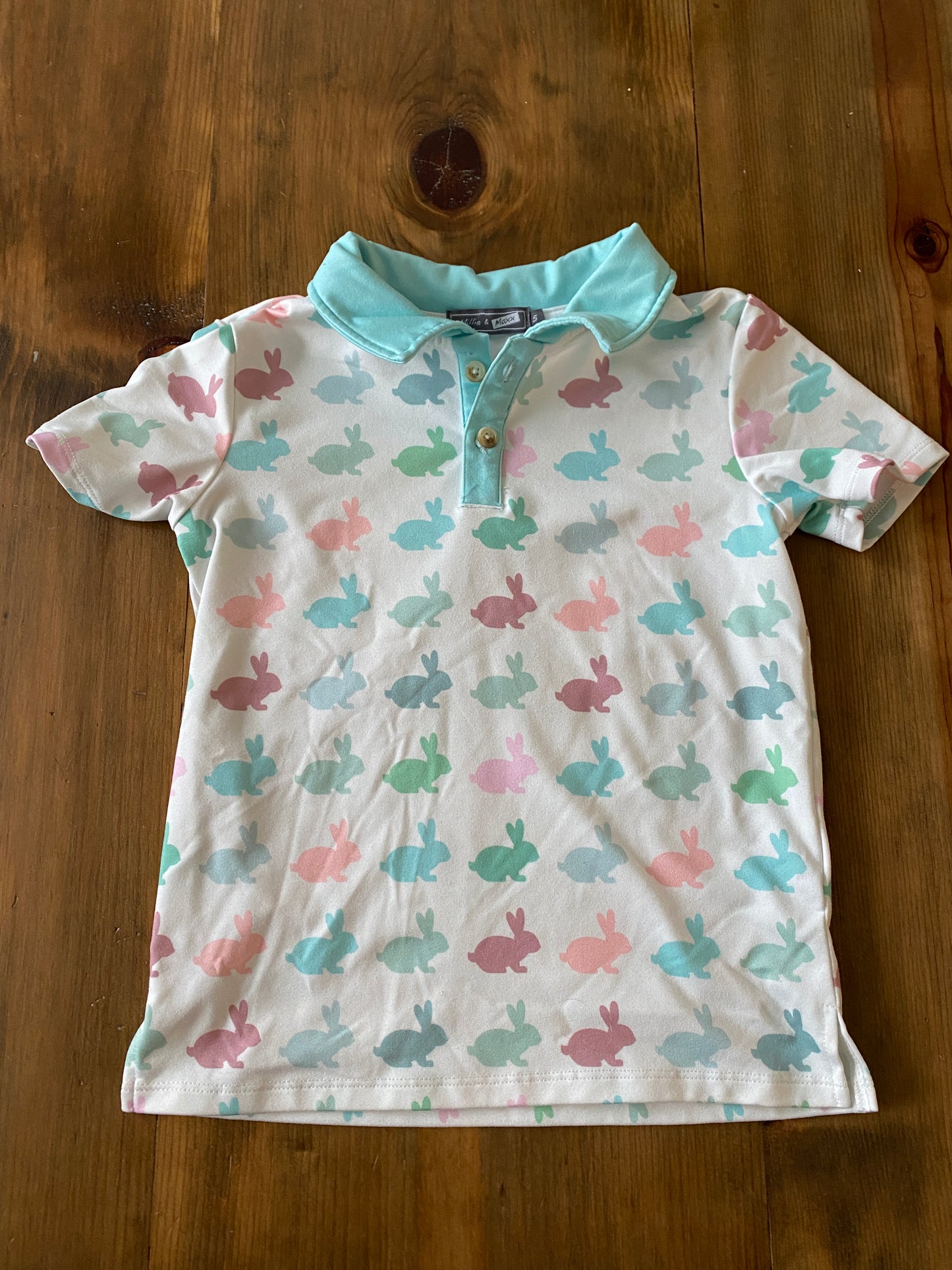 Boys Millie & Maxx Easter Bunny Top Sz 5