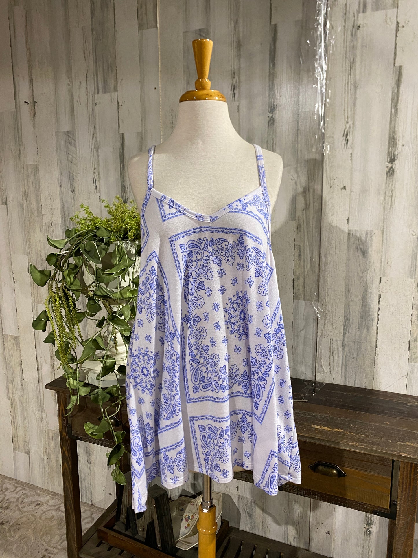 Womens Hopely Tank Top Sz 3X