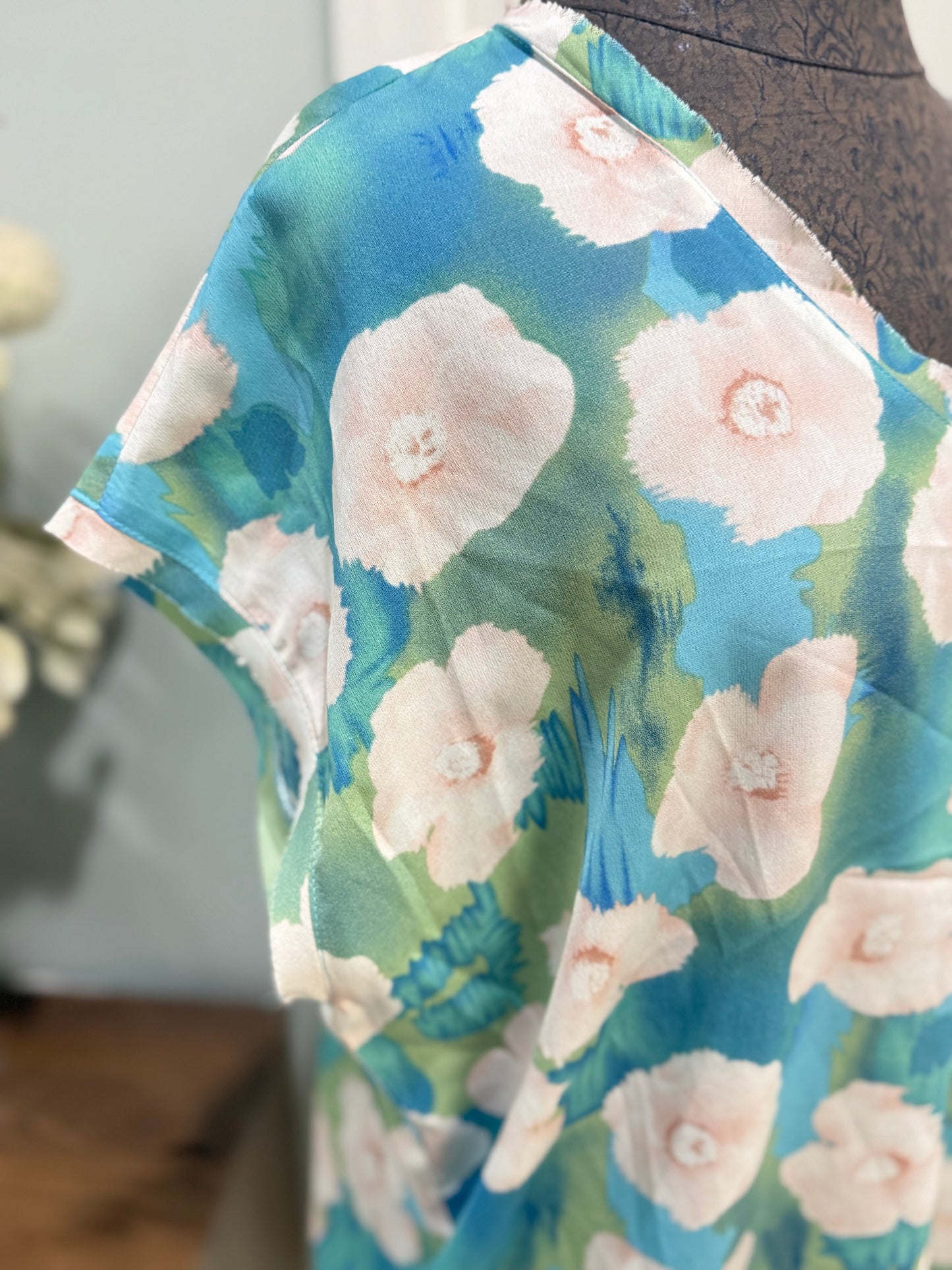 Womens Jodifl Floral Blouse Medium EUC
