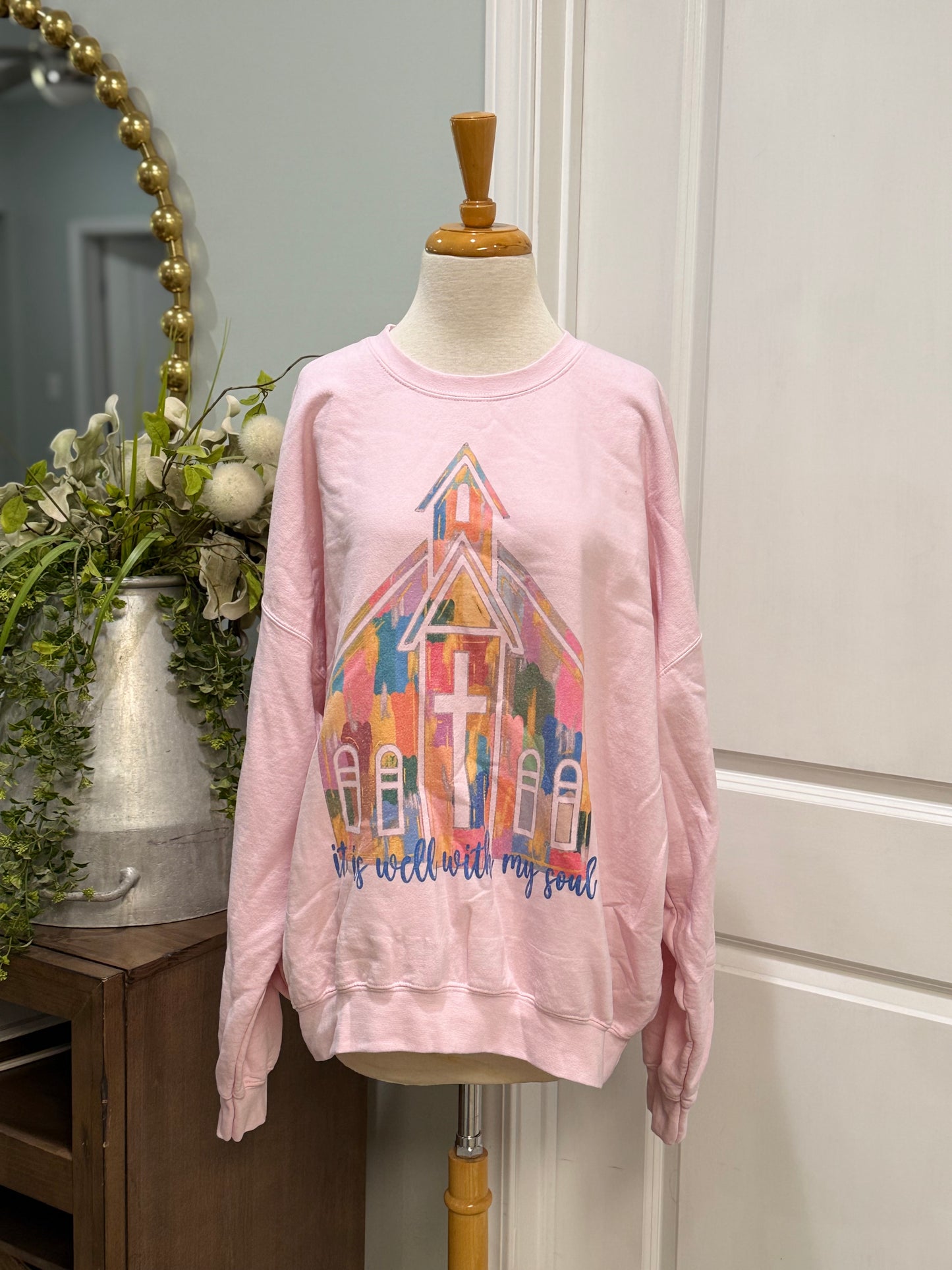 Womens Gildan Sweatshirt Size 2XL