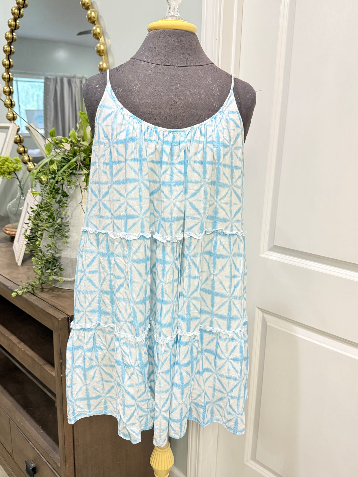 Womens Elan Babydoll Dress Large EUC