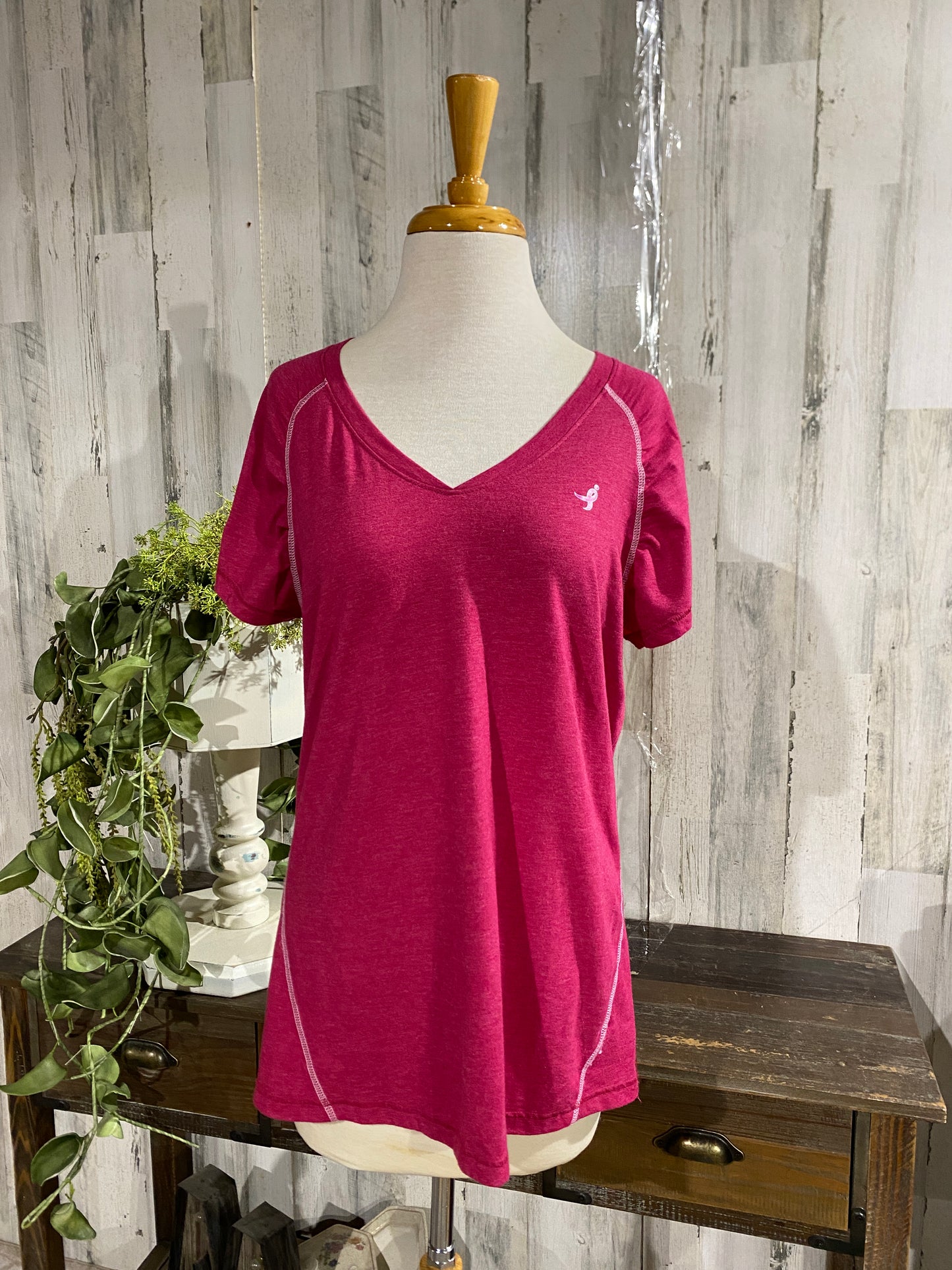 Womens New Balance Breast Cancer Top Sz Large