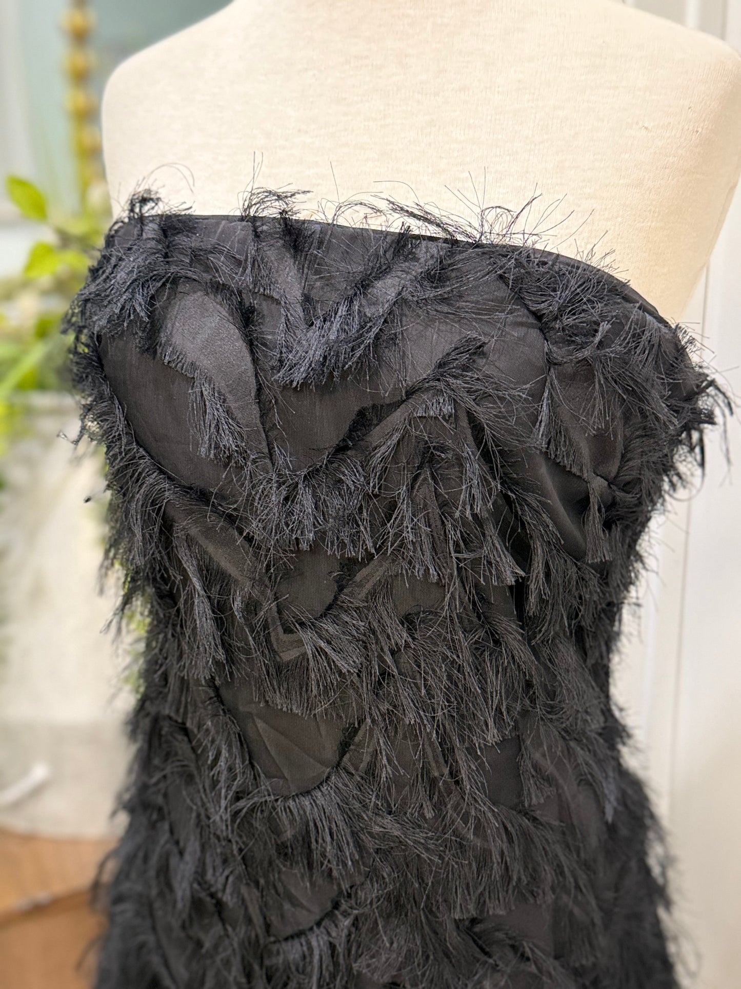 Womens LeLis Black Party Dress Size Medium
