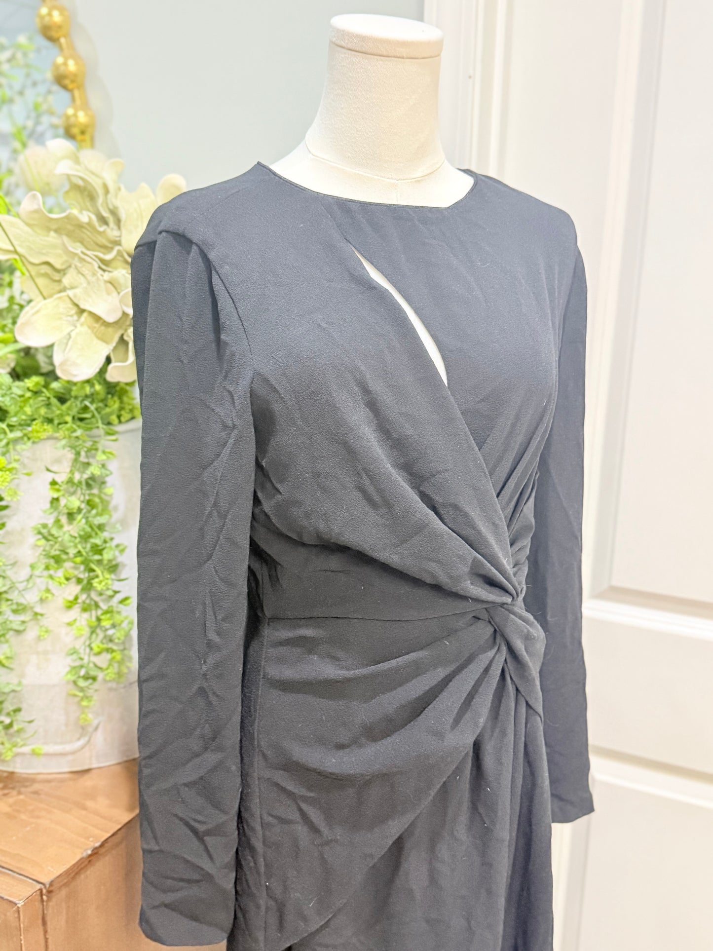 Womens Black Maxi Dress Medium EUC
