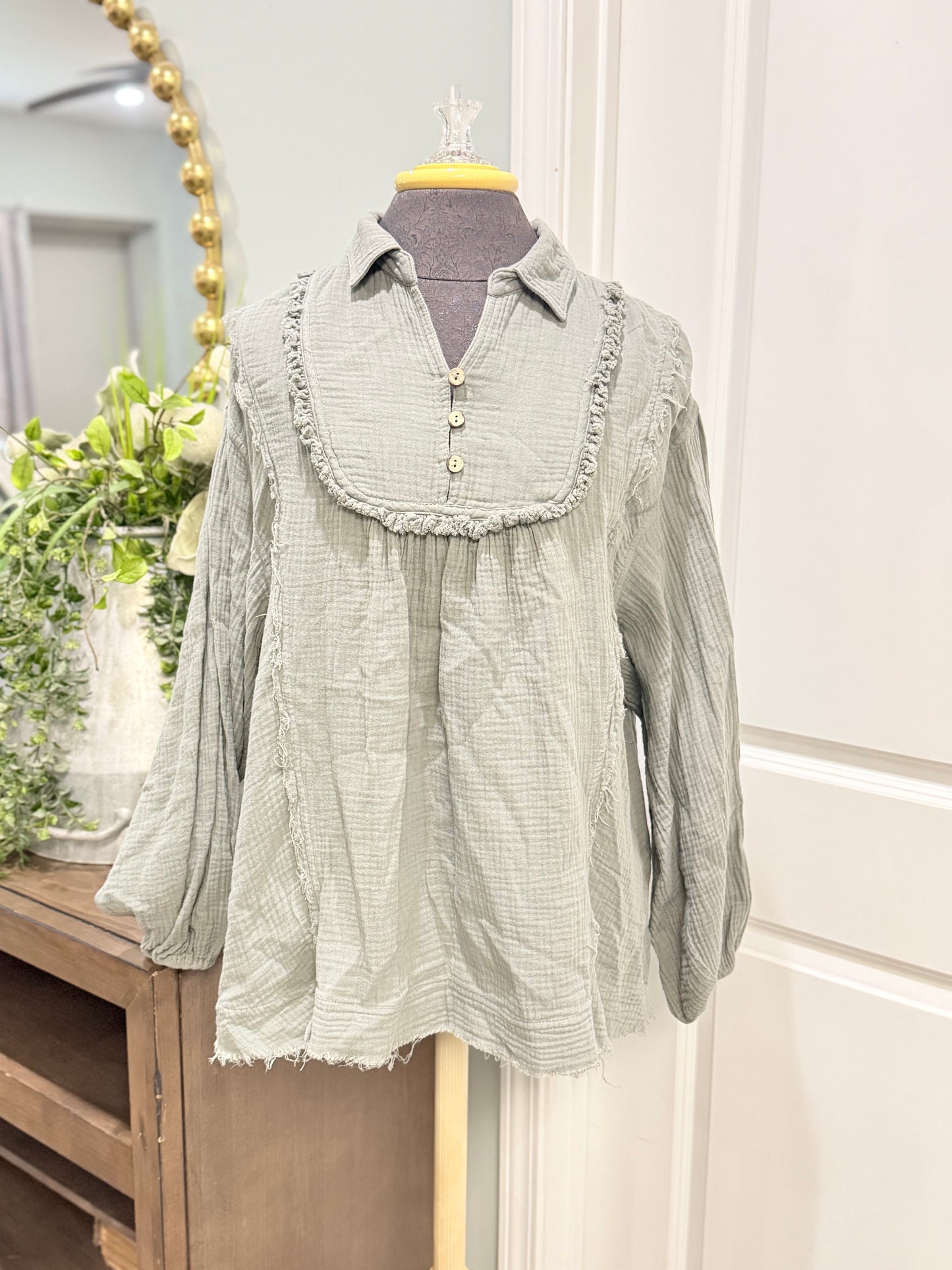 Womens Jodifl Blouse Small EUC