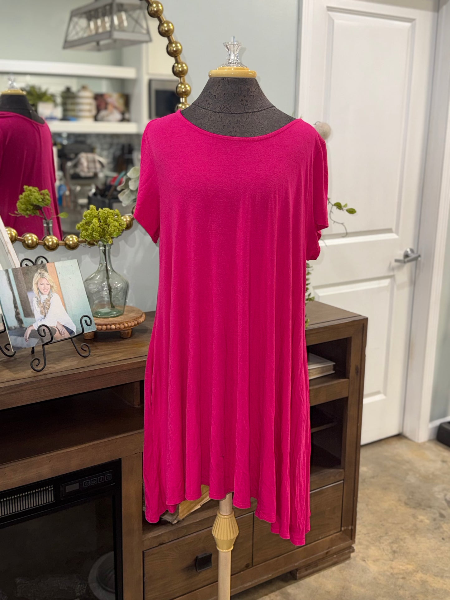 Womens Me You Tshirt Dress 3X