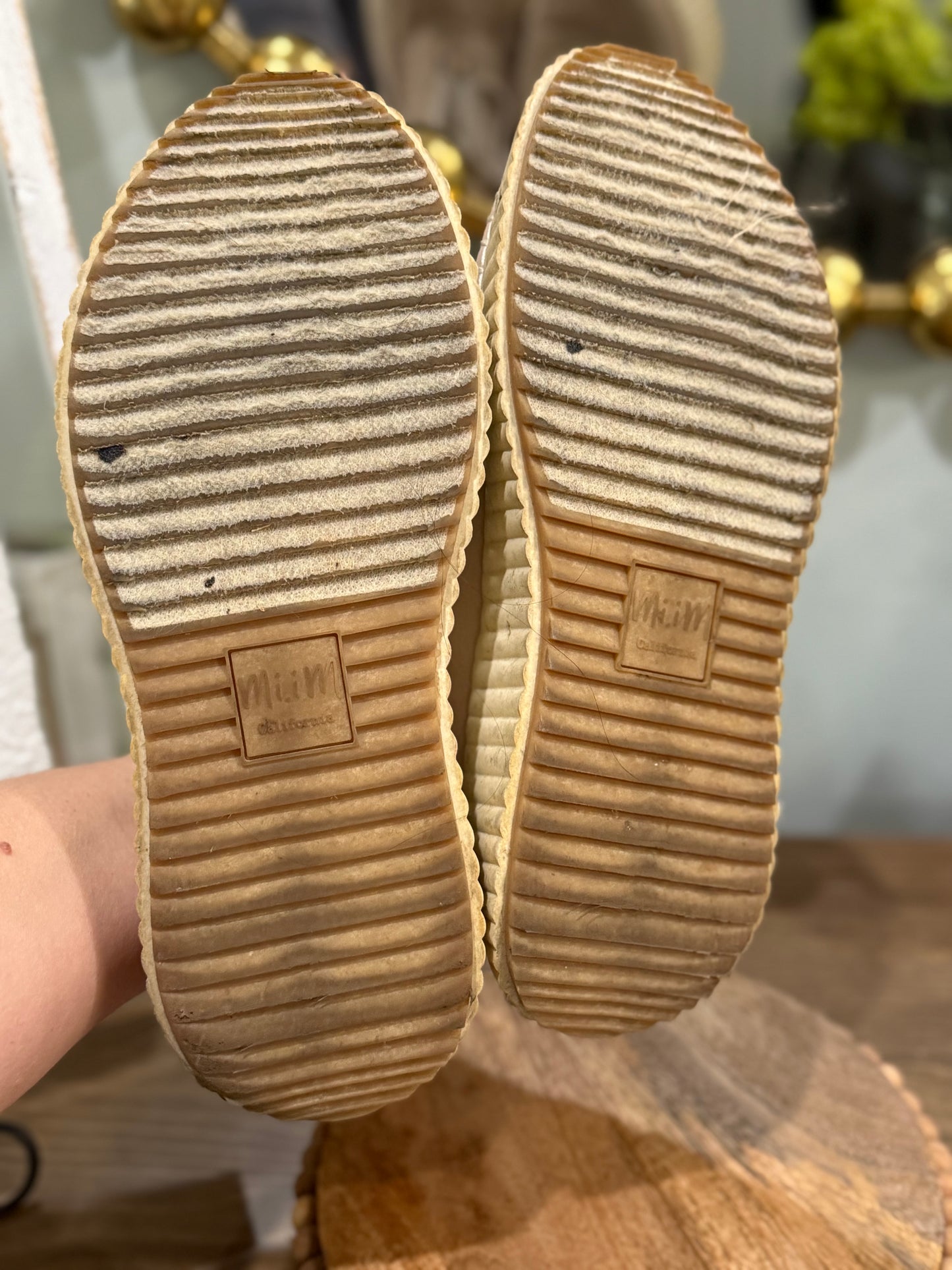 Womens Miim Platform Sneakers Size 10