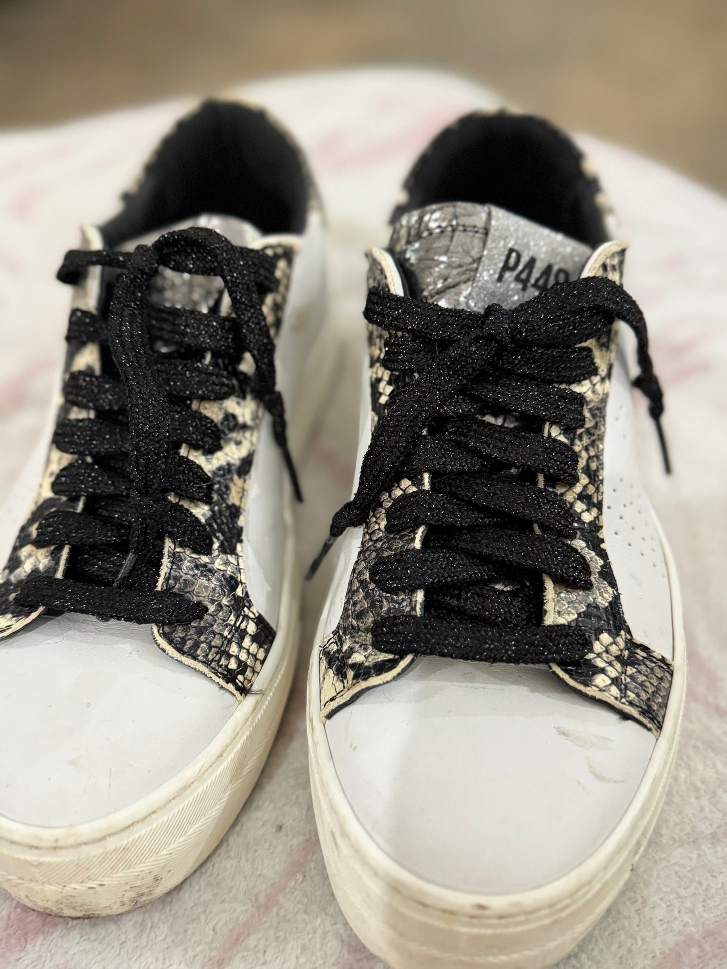 Womens P448 Sneakers Size 39 (8.5) Retails for $298