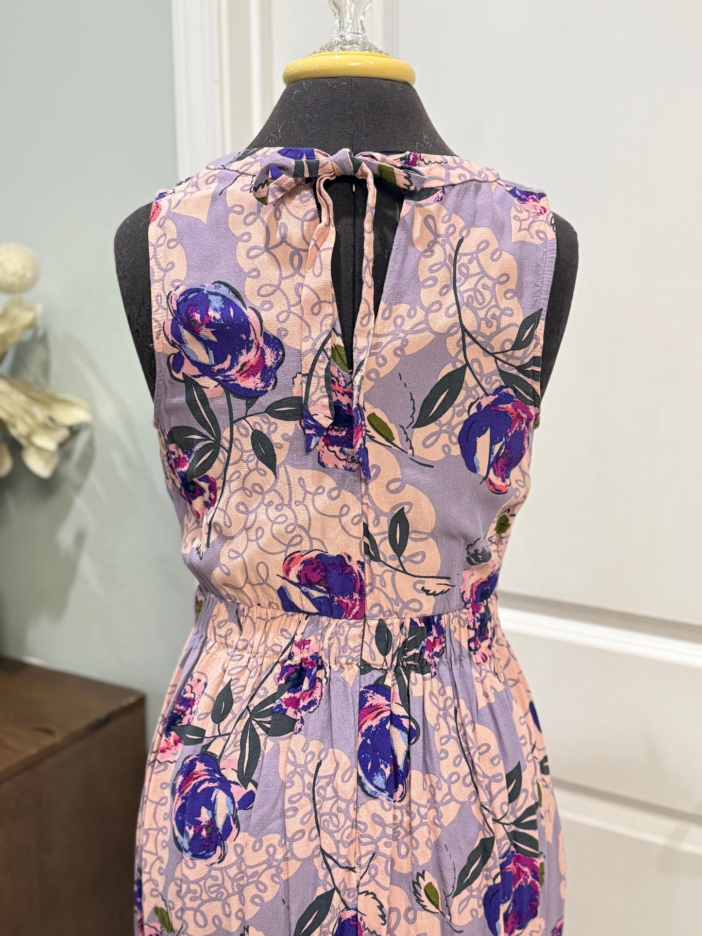 Womens Boden Floral Dress Size 6R EUC