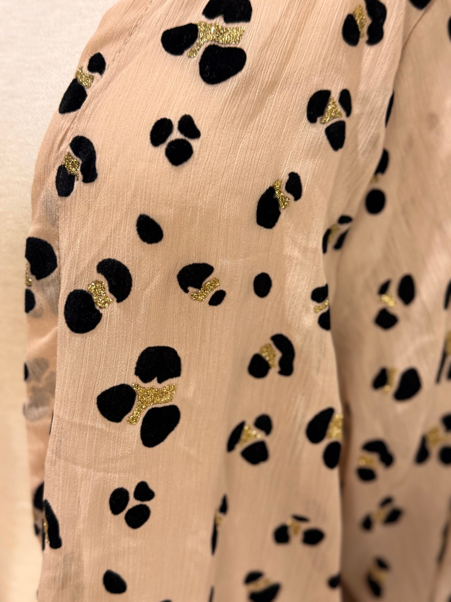 Womens Park & Moon Leopard Cardi Size 2X