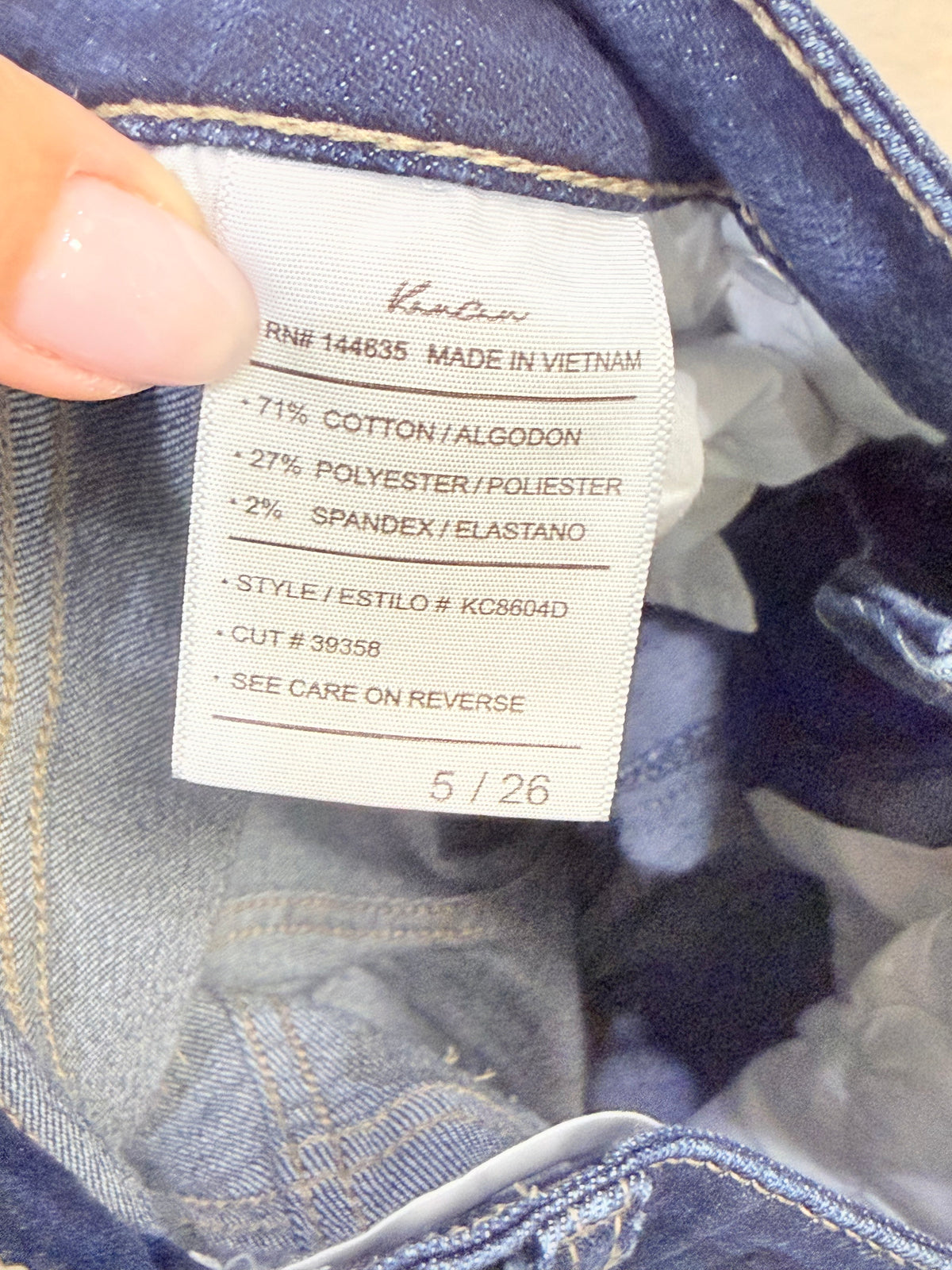 Womens Kancan Skinny Jeans Size 5 EUC