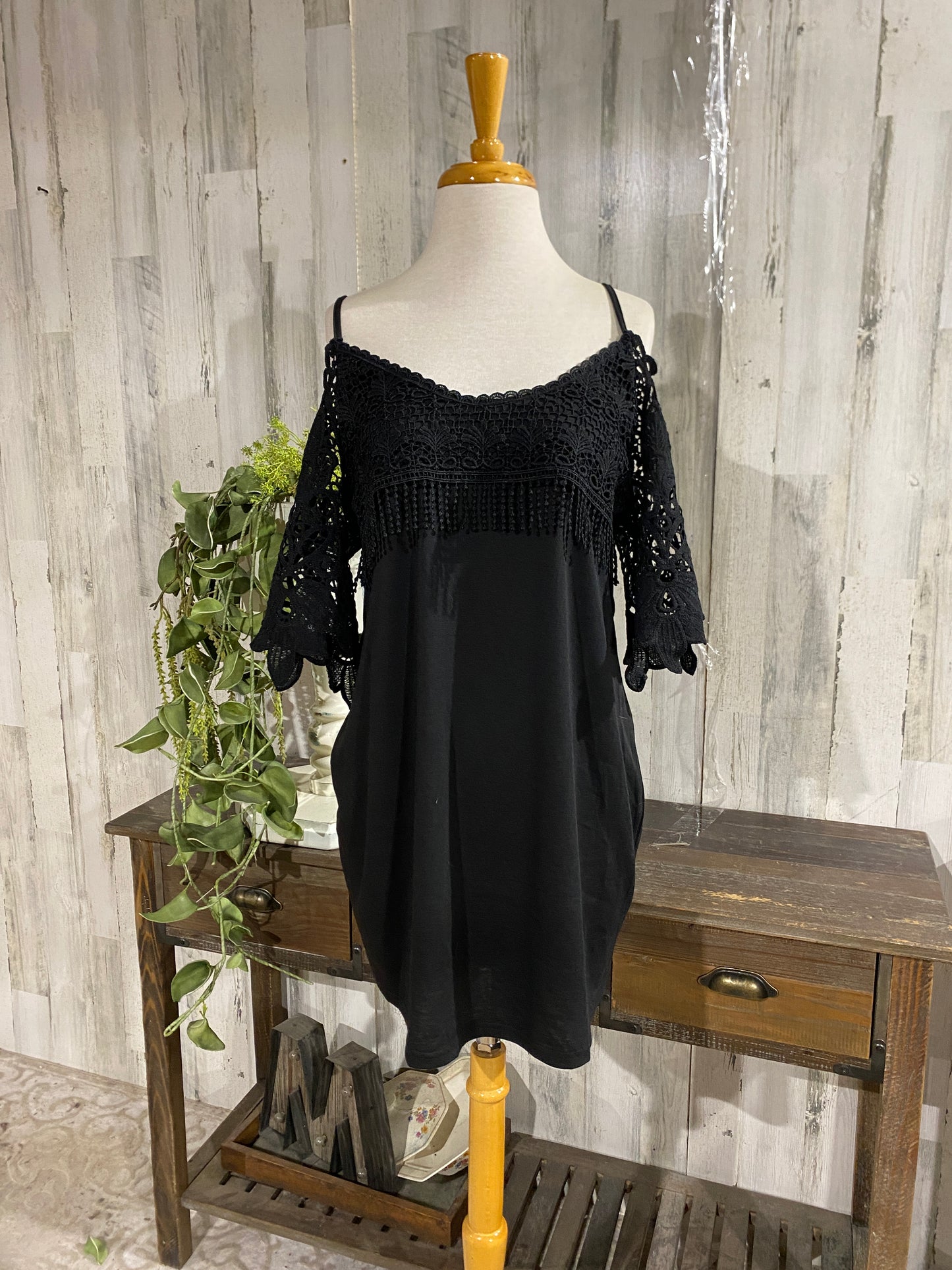 Womens Chicme Cold Shoulder Dress Sz Large