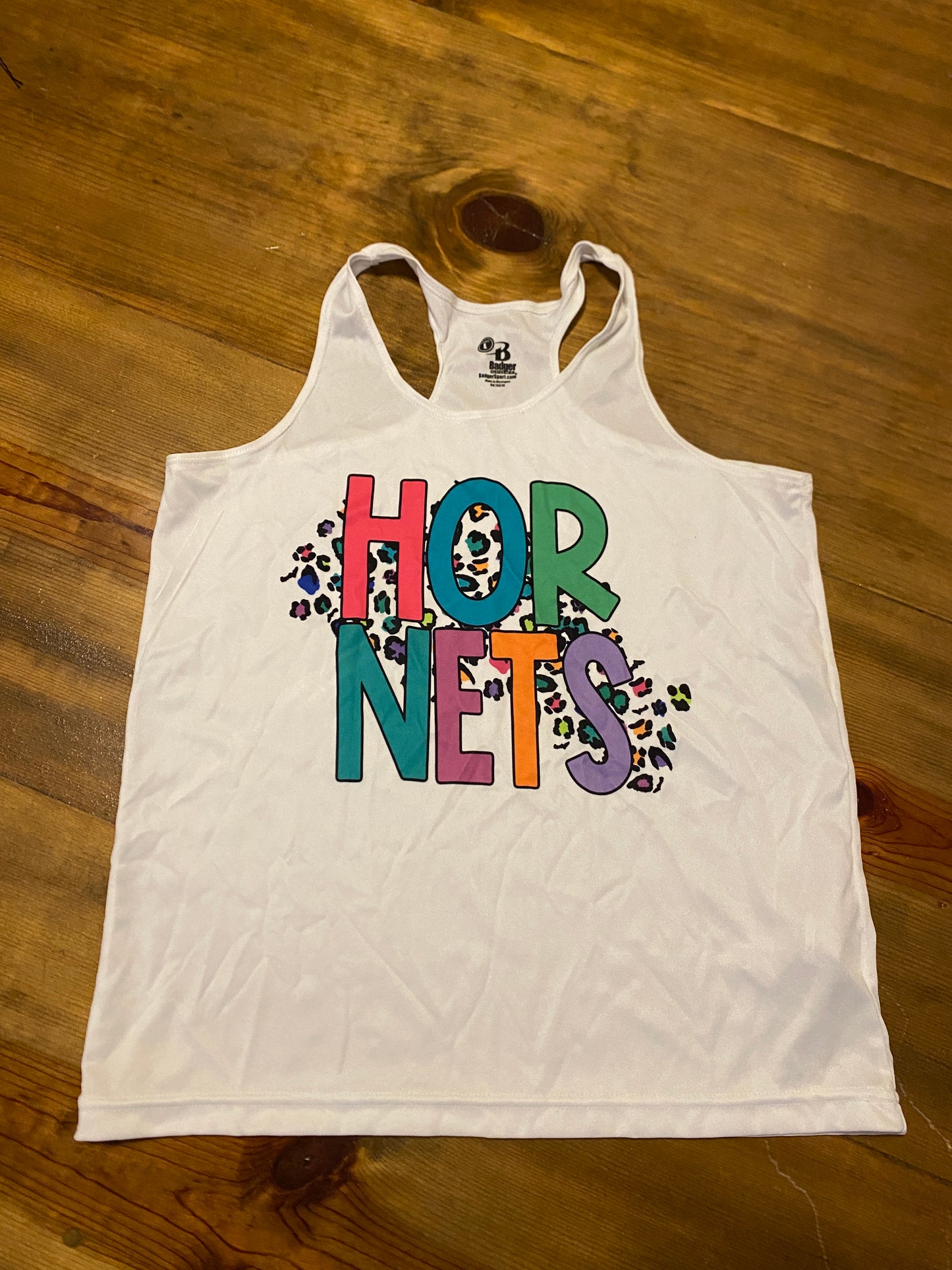 Girls Hornets Tank Sz Girls Large