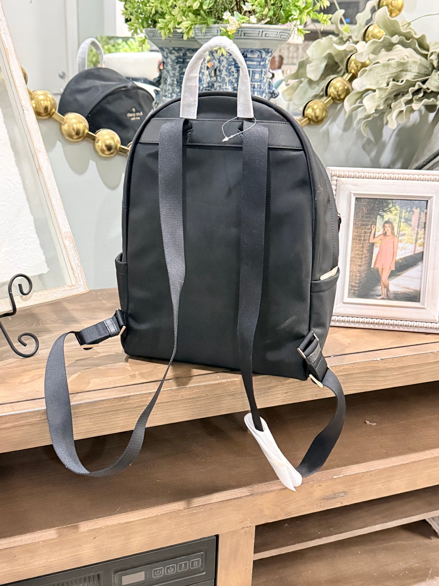 Kate Spade Black Backpack NWT