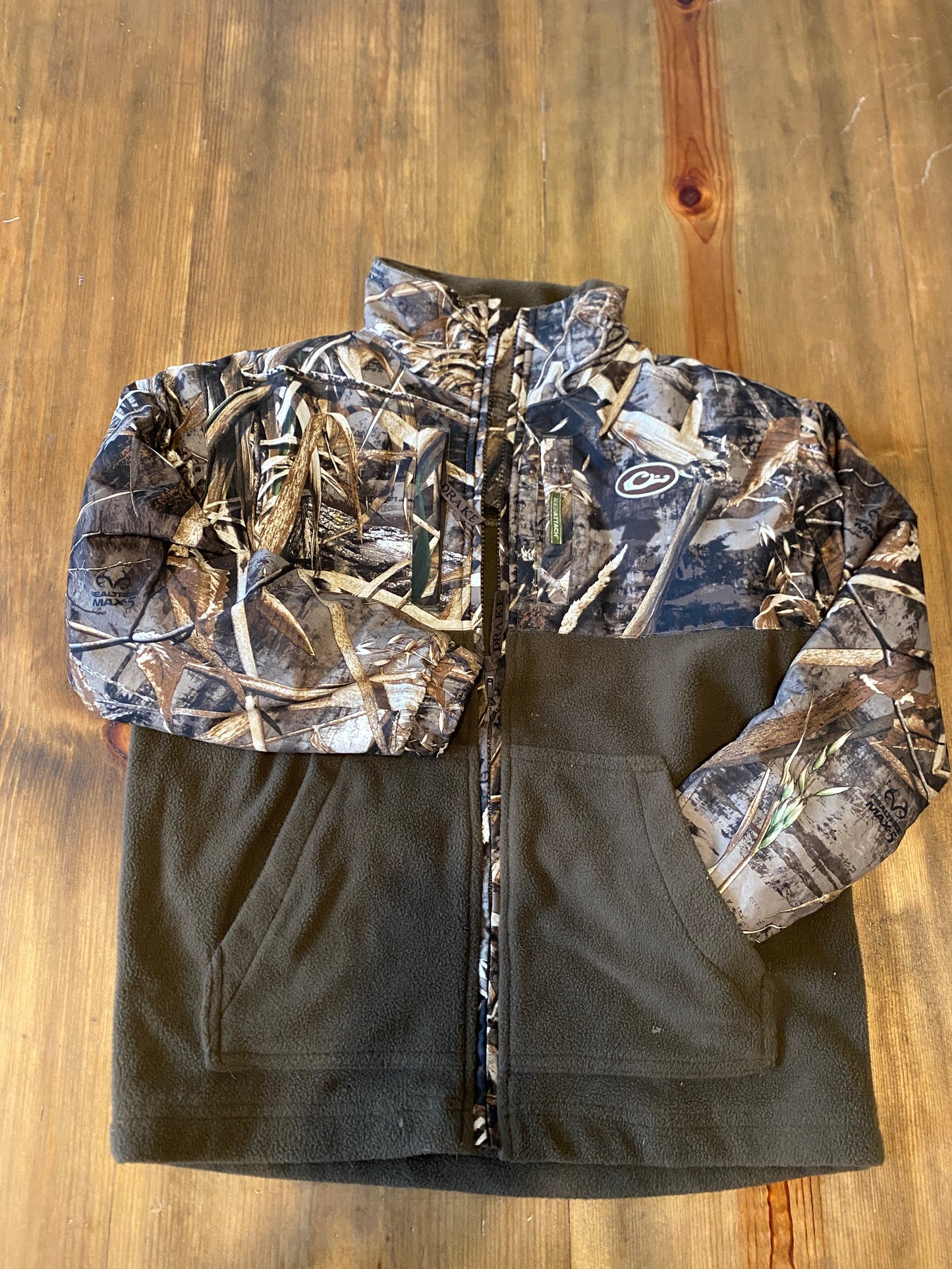 Boys Drake Camo Jacket Sz 12