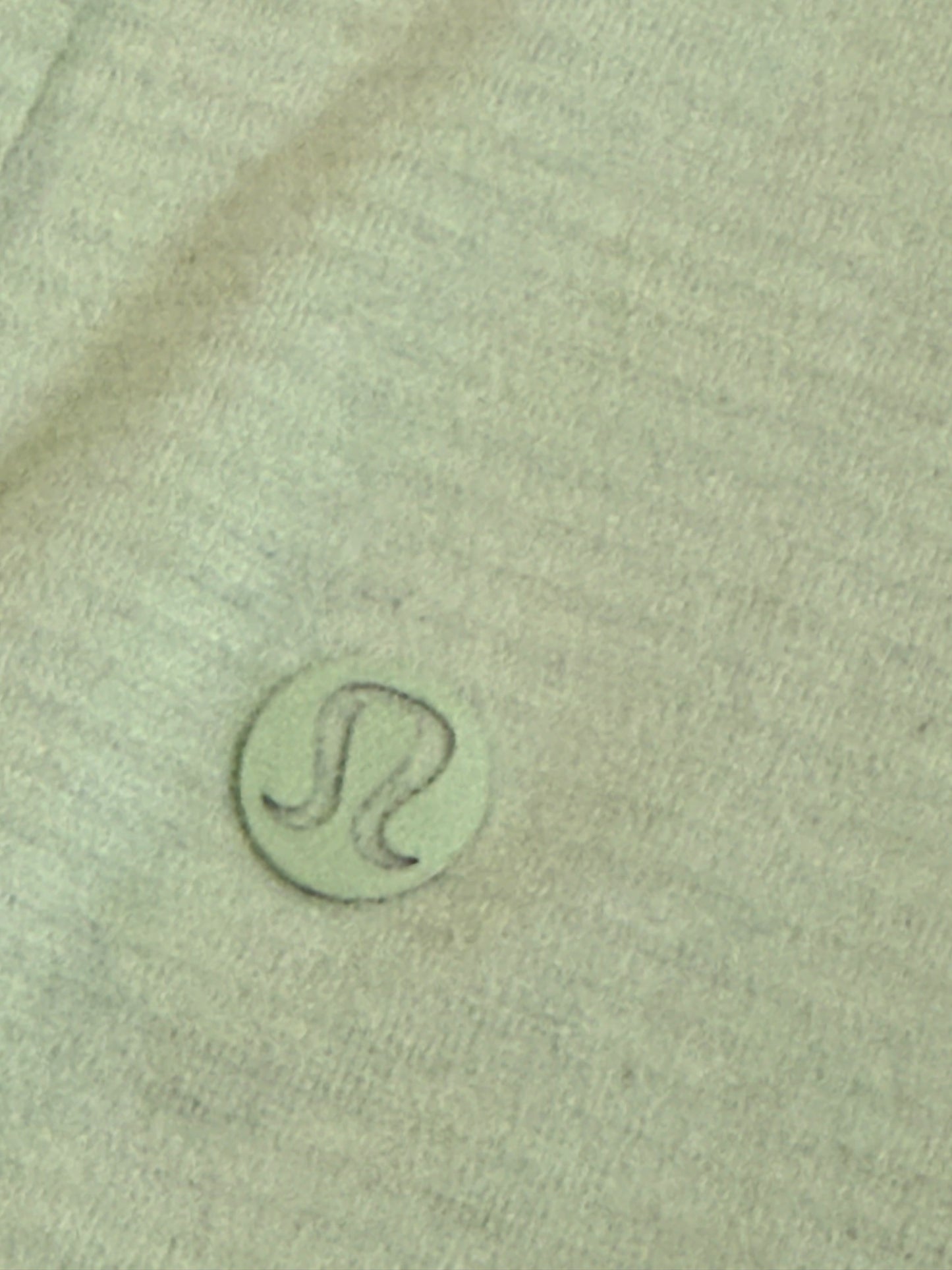 Mens Light Green Lululemon Collard Polo Shirt Medium GUC