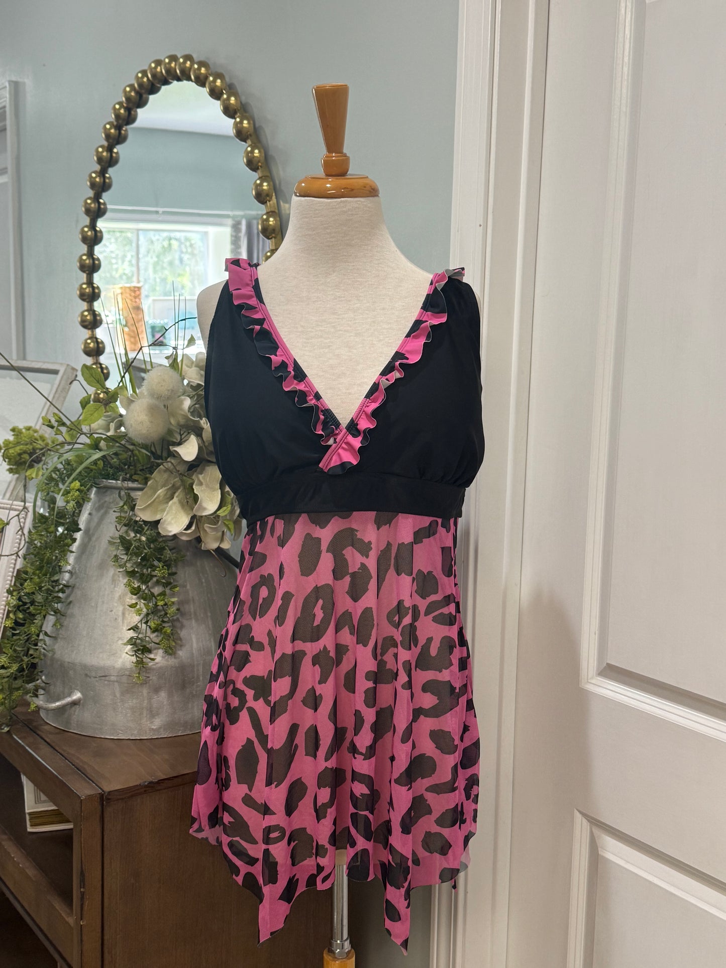 Womens Tankini Top Size 3XL