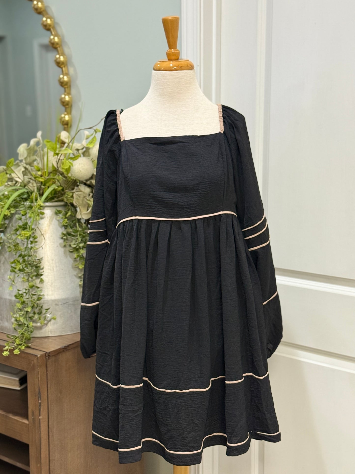 Womens She+Sky Smocked Dress Size Large NWT