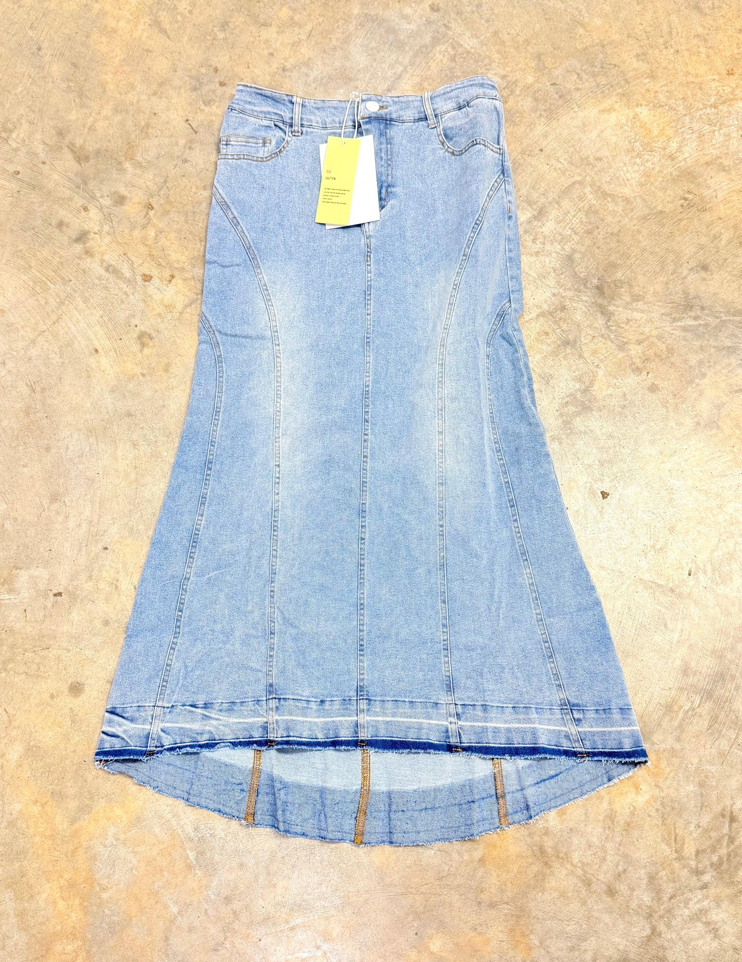 Womens Signature8 Denim Skirt Small NWT