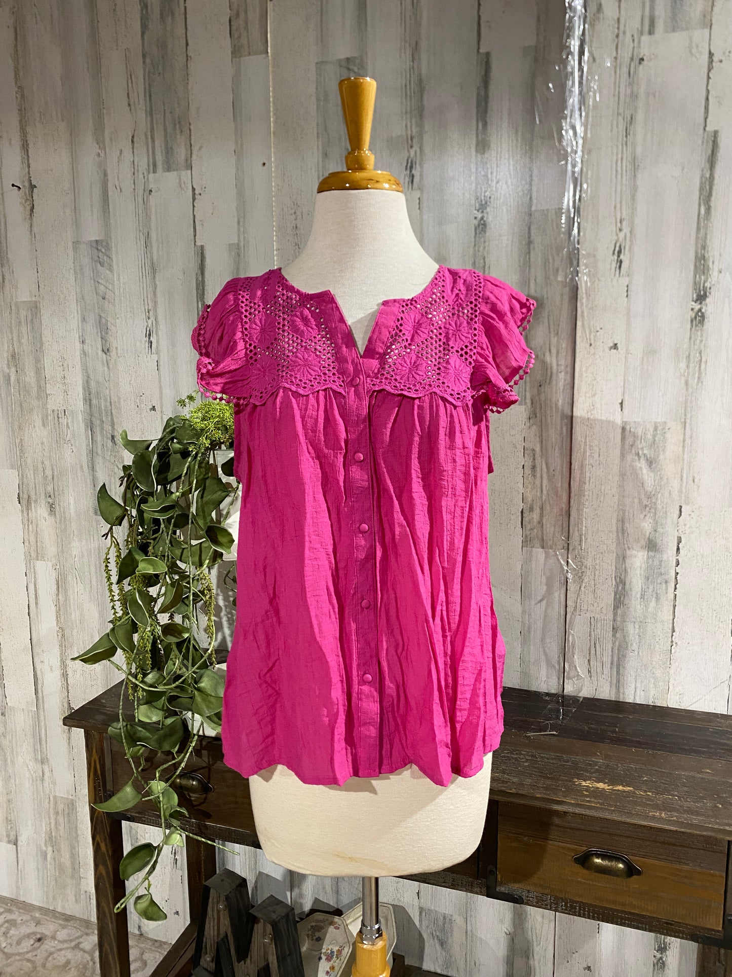Womens Nannette Top Sz Large
