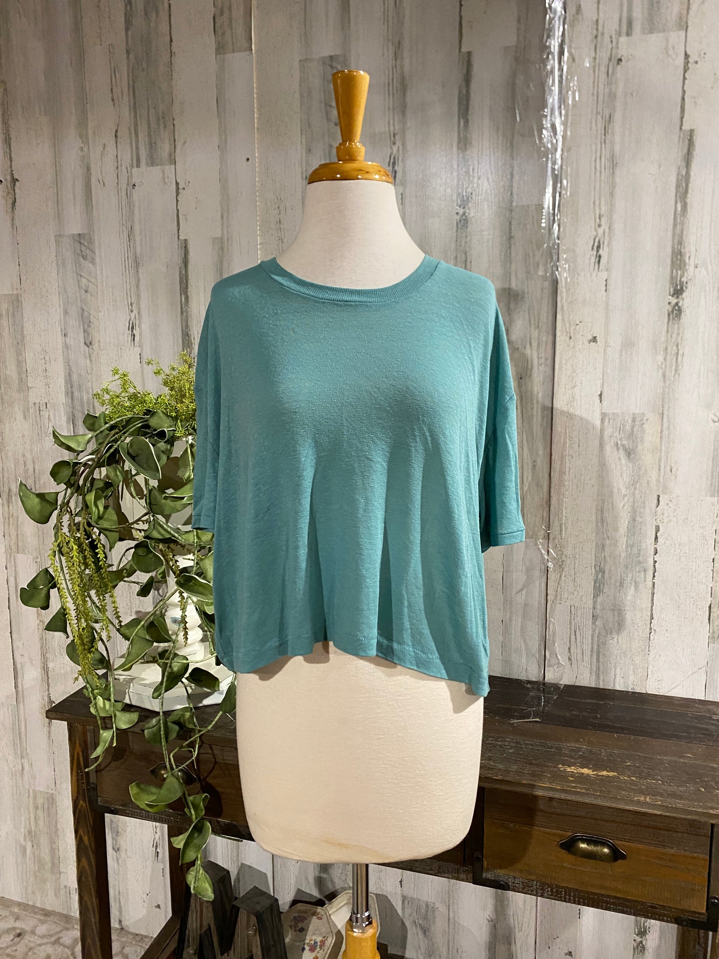 Womens Aeropostale Linen Tee Sz XLarge