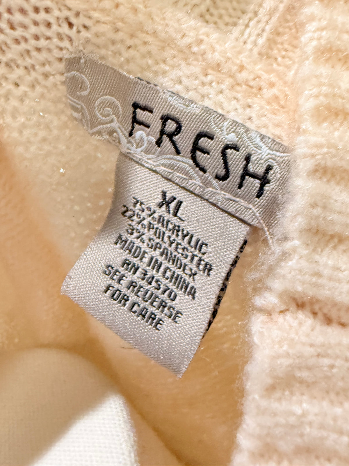Womens Fresh Soft Sweater XL EUC