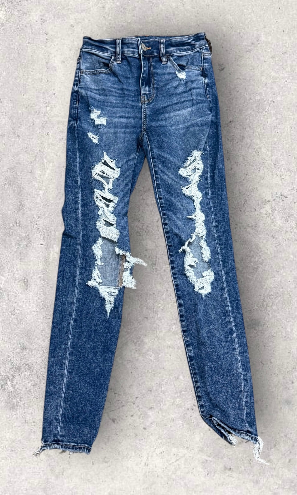 Womens American Eagle Jeans Size 0 Long