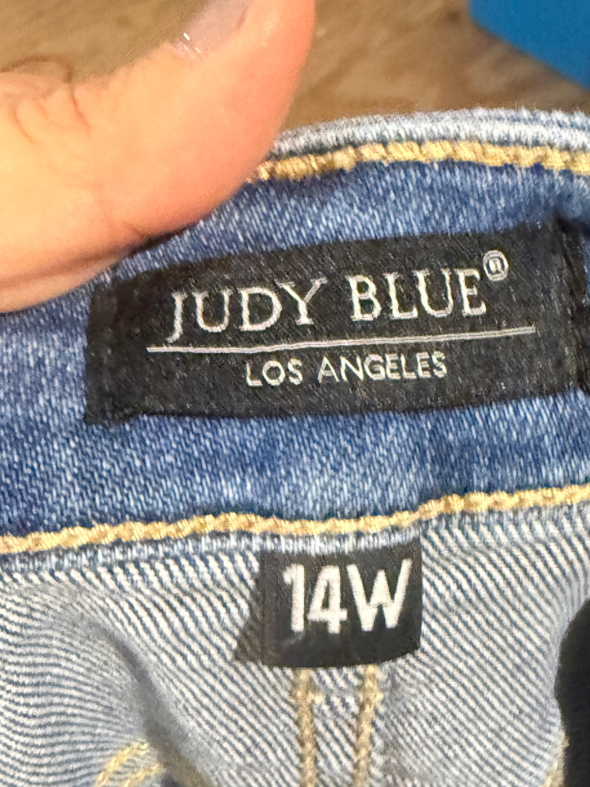 Womens Judy Blue Skinny Jeans Size 14W EUC